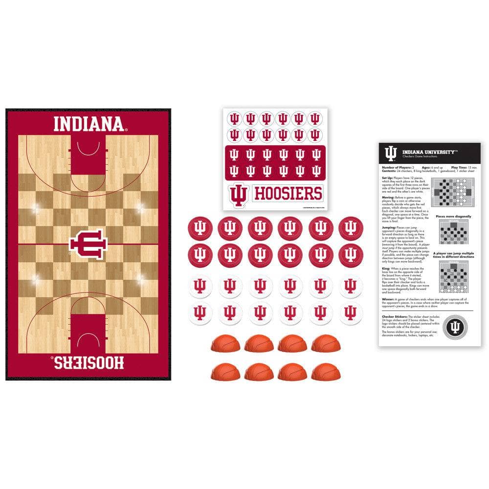 Indiana Hoosiers Checkers Board Game - Image 2