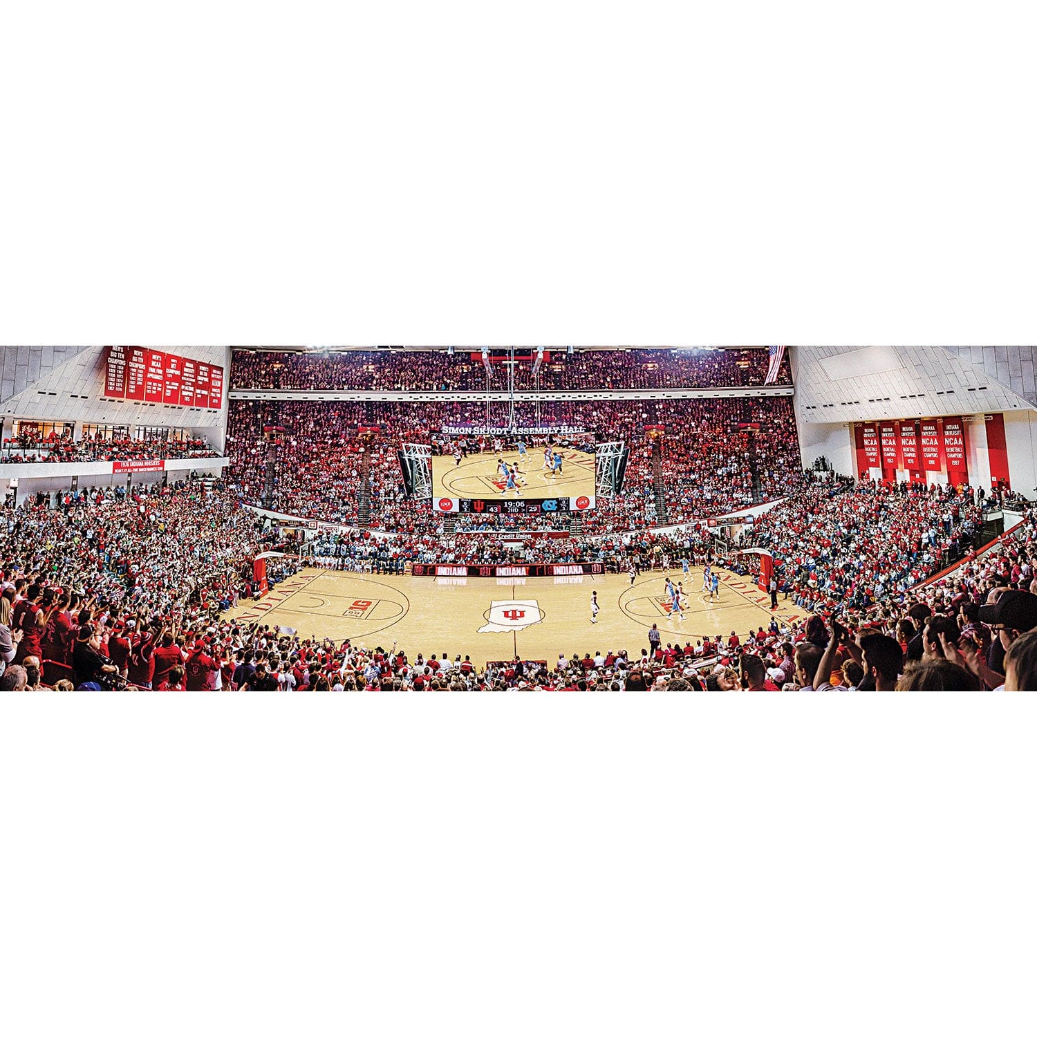Indiana Hoosiers - 1000 Piece Panoramic Jigsaw Puzzle - Image 2