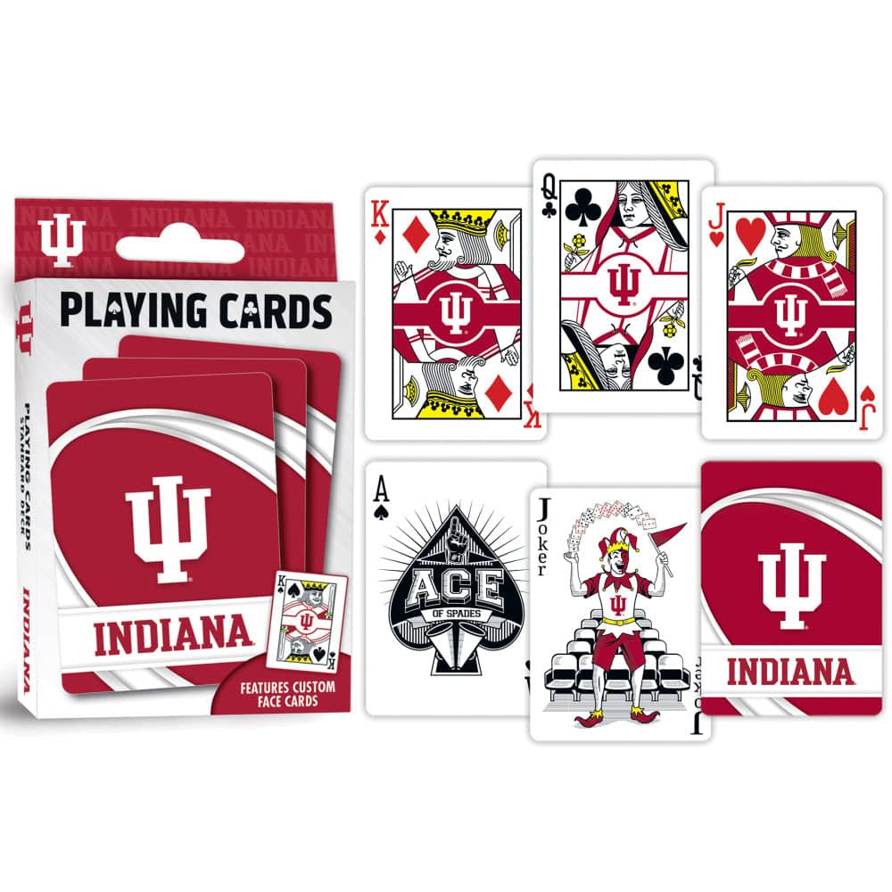 Indiana Hoosiers Playing Cards - 54 Card Deck - Image 3