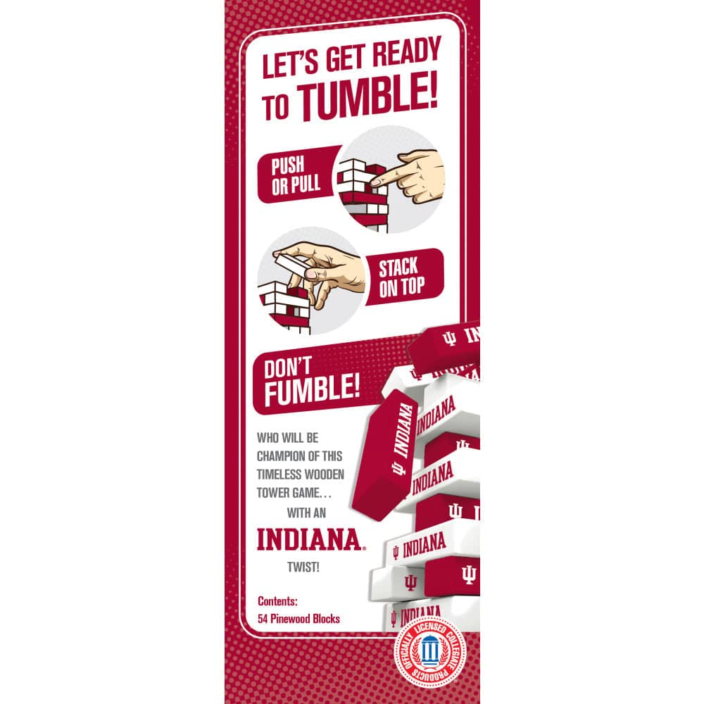 Indiana Hoosiers Tumble Tower - Image 3