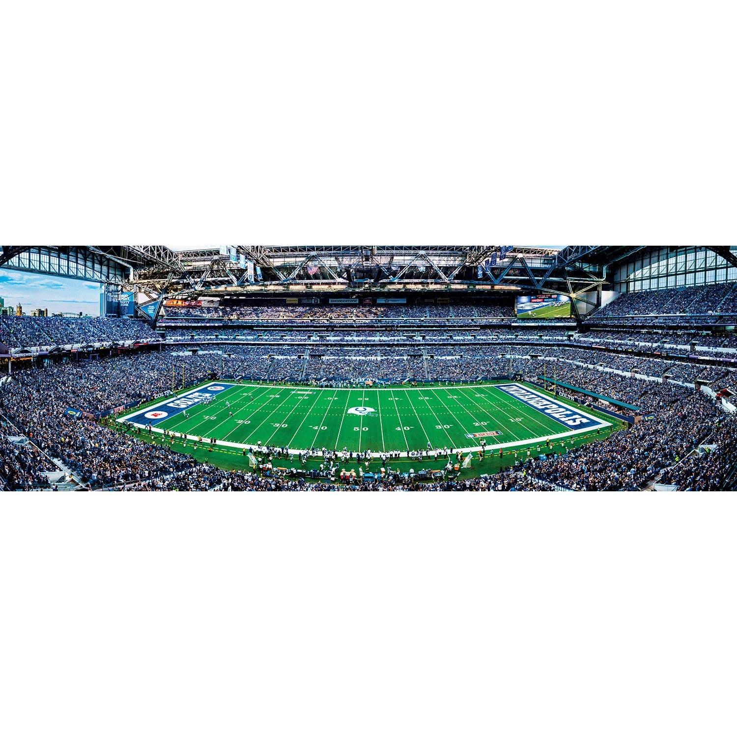 Indianapolis Colts - 1000 Piece Panoramic Jigsaw Puzzle - Image 2