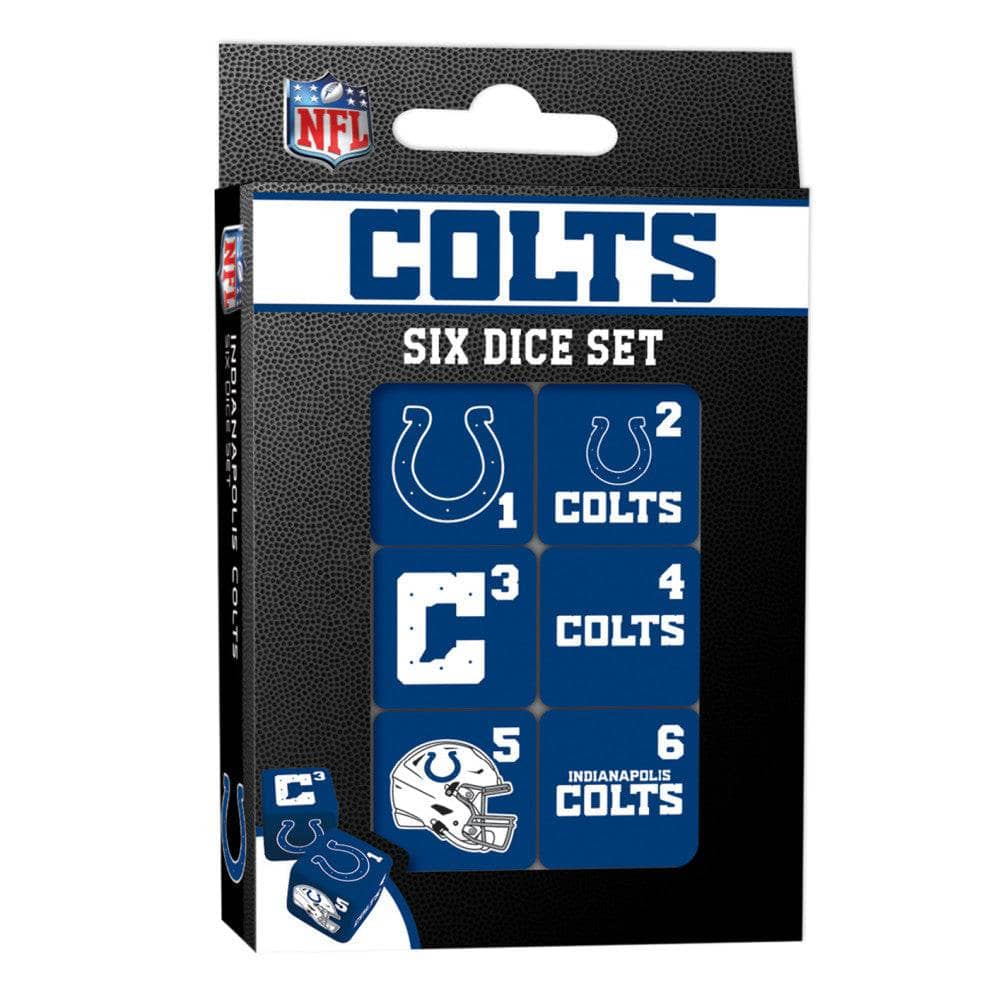Indianapolis Colts Dice Set - 19mm