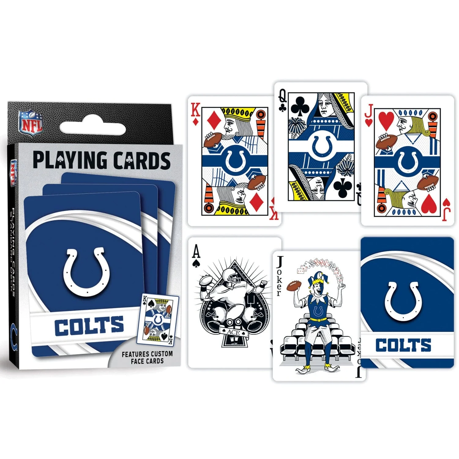 Indianapolis Colts Playing Cards - 54 Card Deck - Image 3