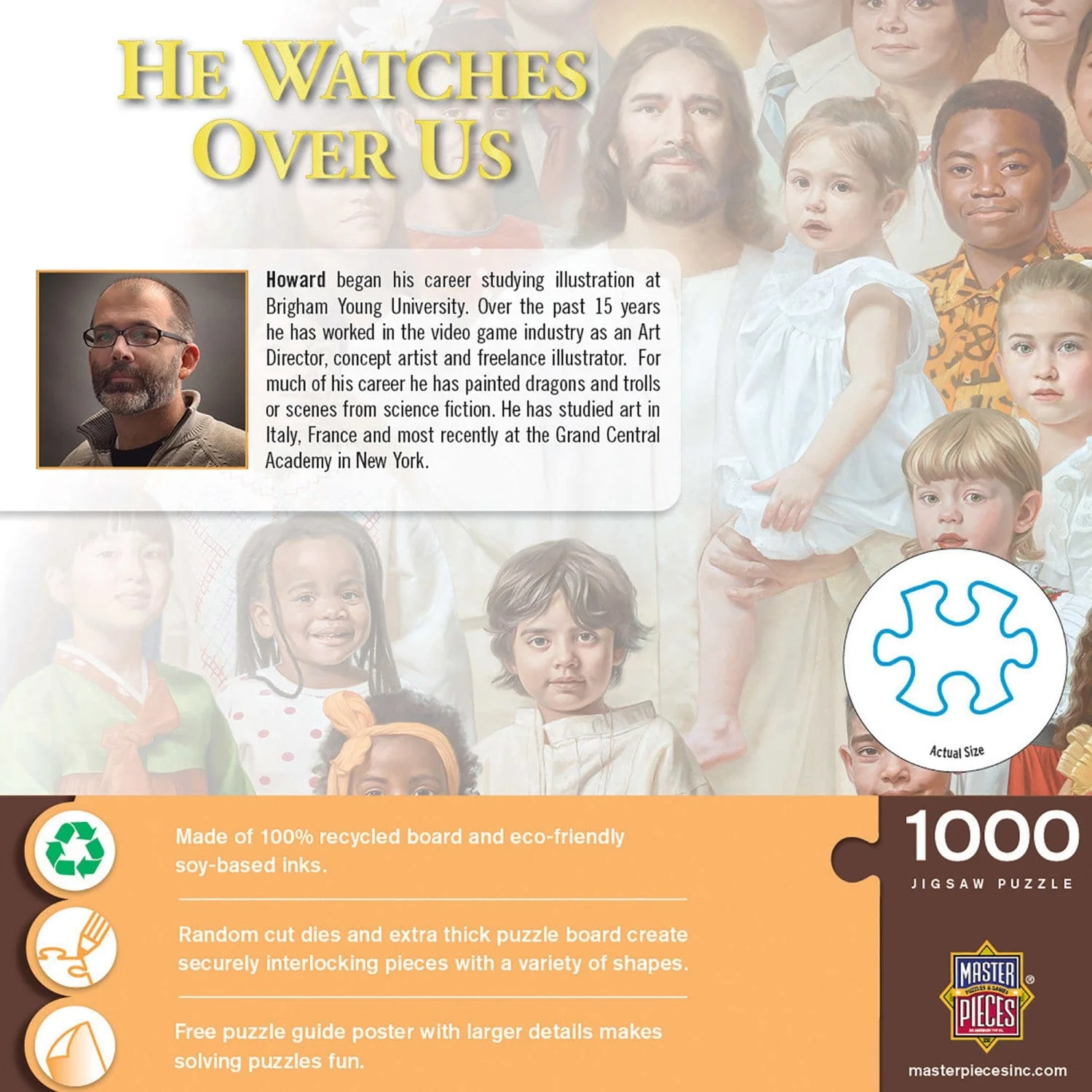 He Watches Over Us - 1000 Piece Jigsaw Puzzle - Image 3