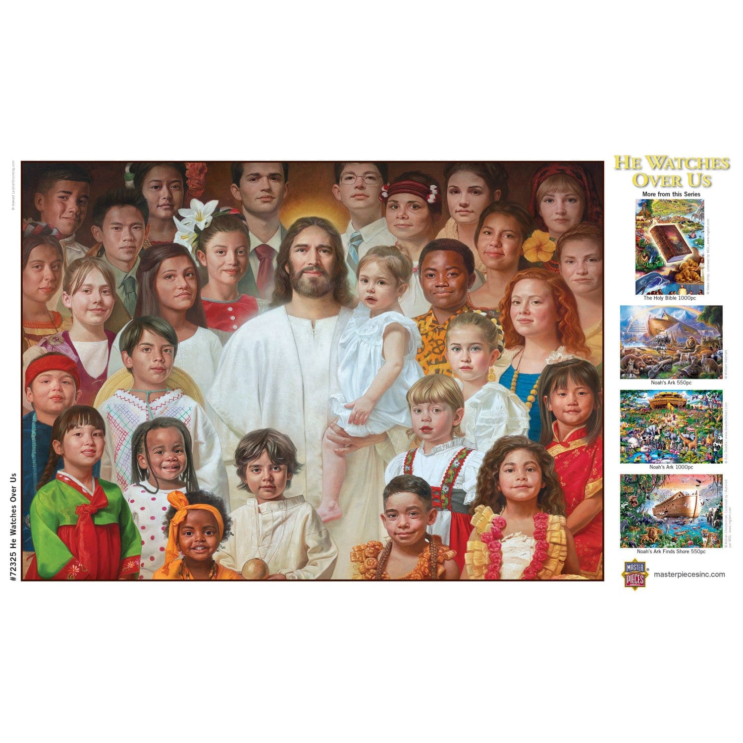 He Watches Over Us - 1000 Piece Jigsaw Puzzle - Image 4