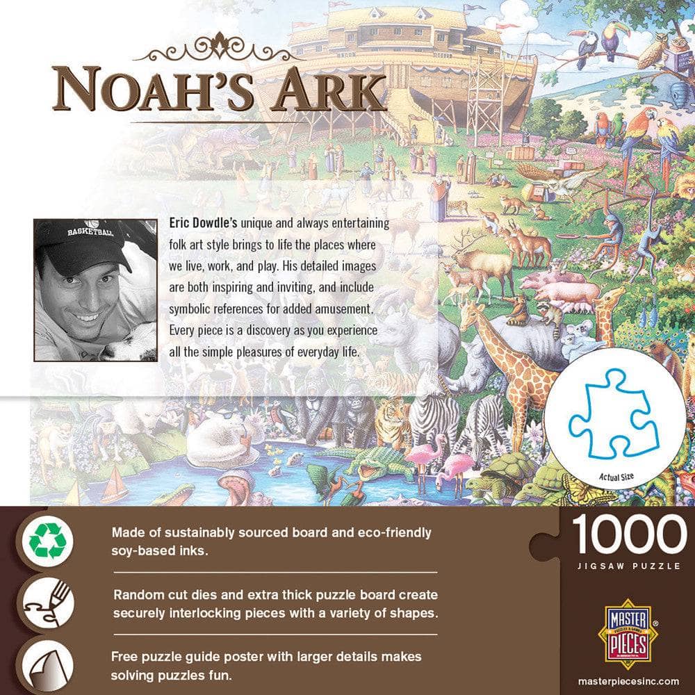 Noah's Ark - 1000 Piece Jigsaw Puzzle - Image 3