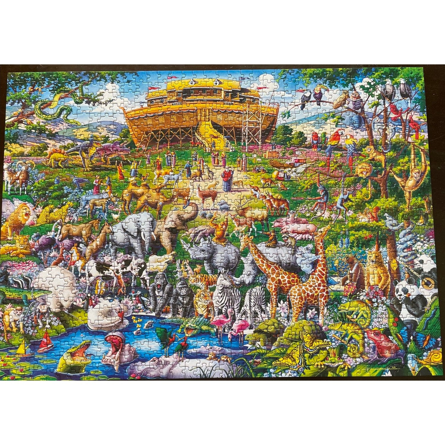 Noah's Ark - 1000 Piece Jigsaw Puzzle - Image 5