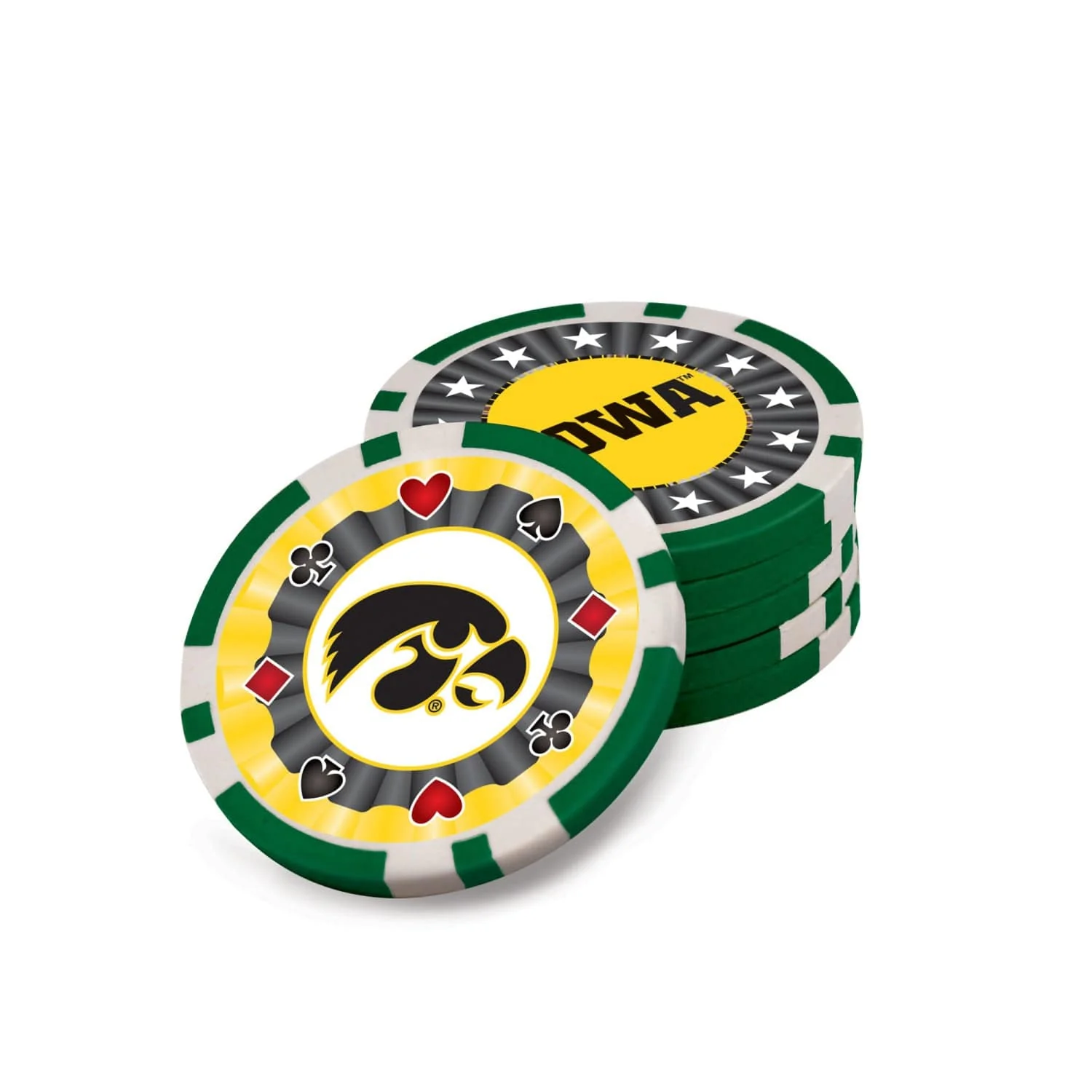 Iowa Hawkeyes 300 Piece Poker Set - Image 4
