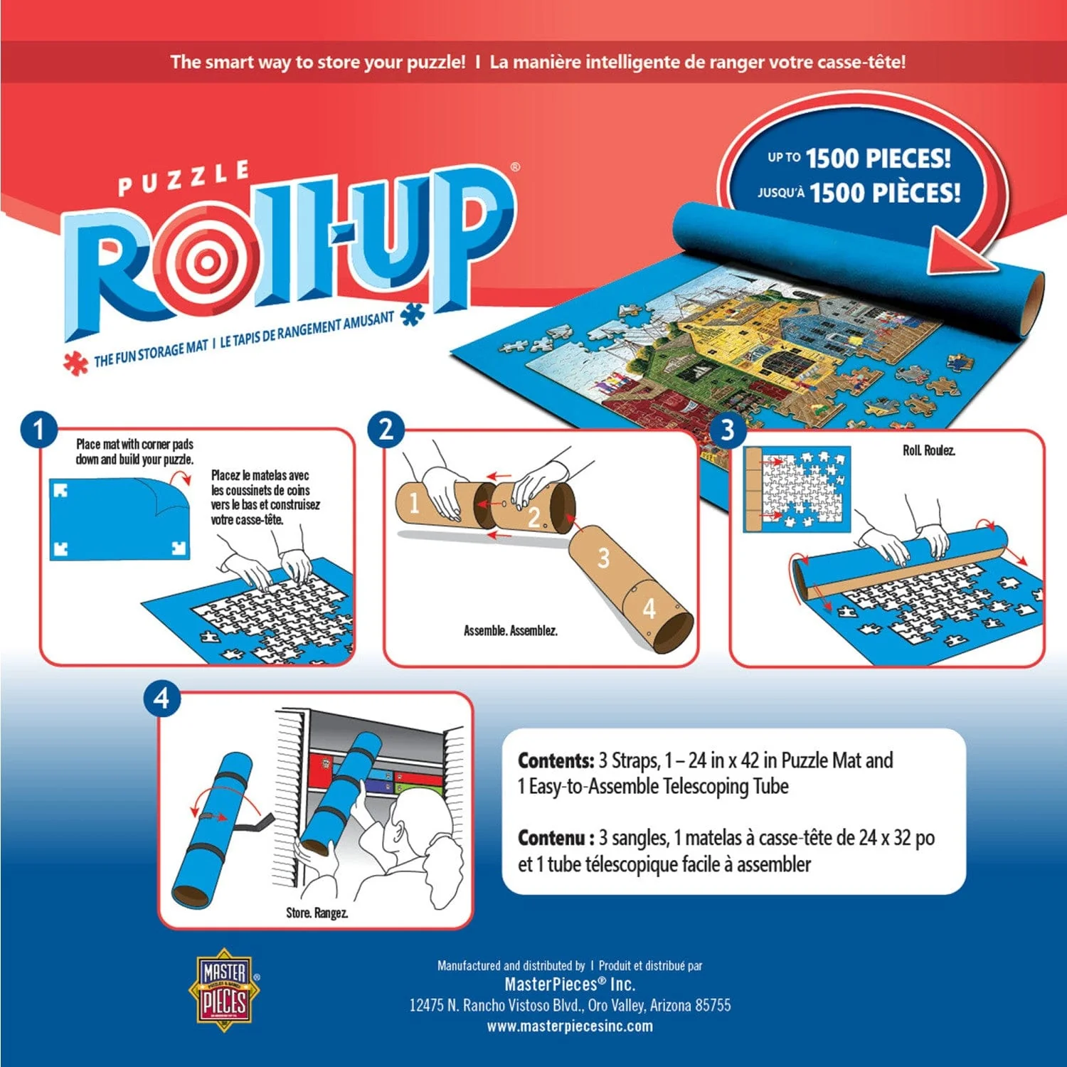 Jigsaw Puzzle Roll Up - 24"x42" - Image 3