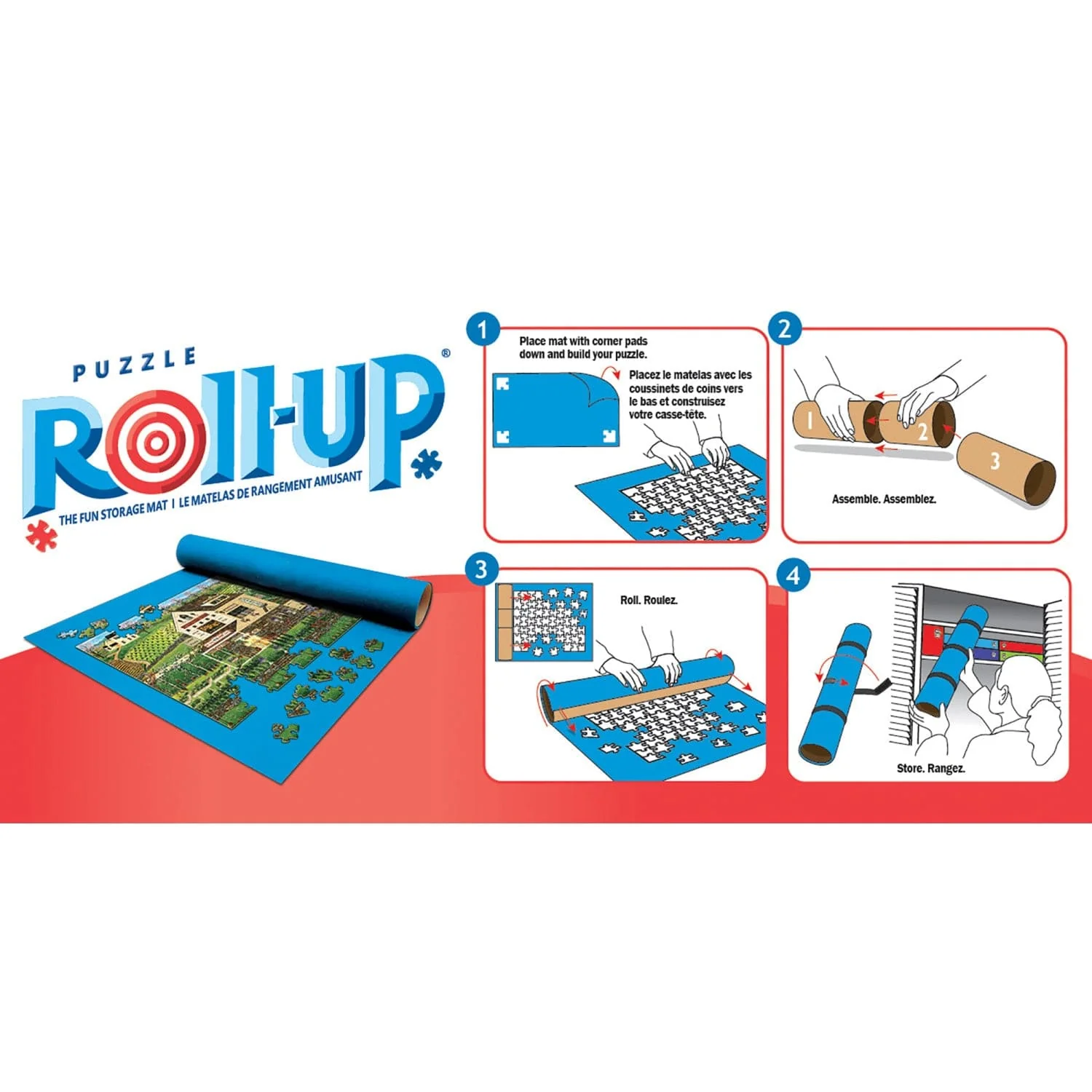 Jigsaw Puzzle Roll Up - 30"x36" - Image 4