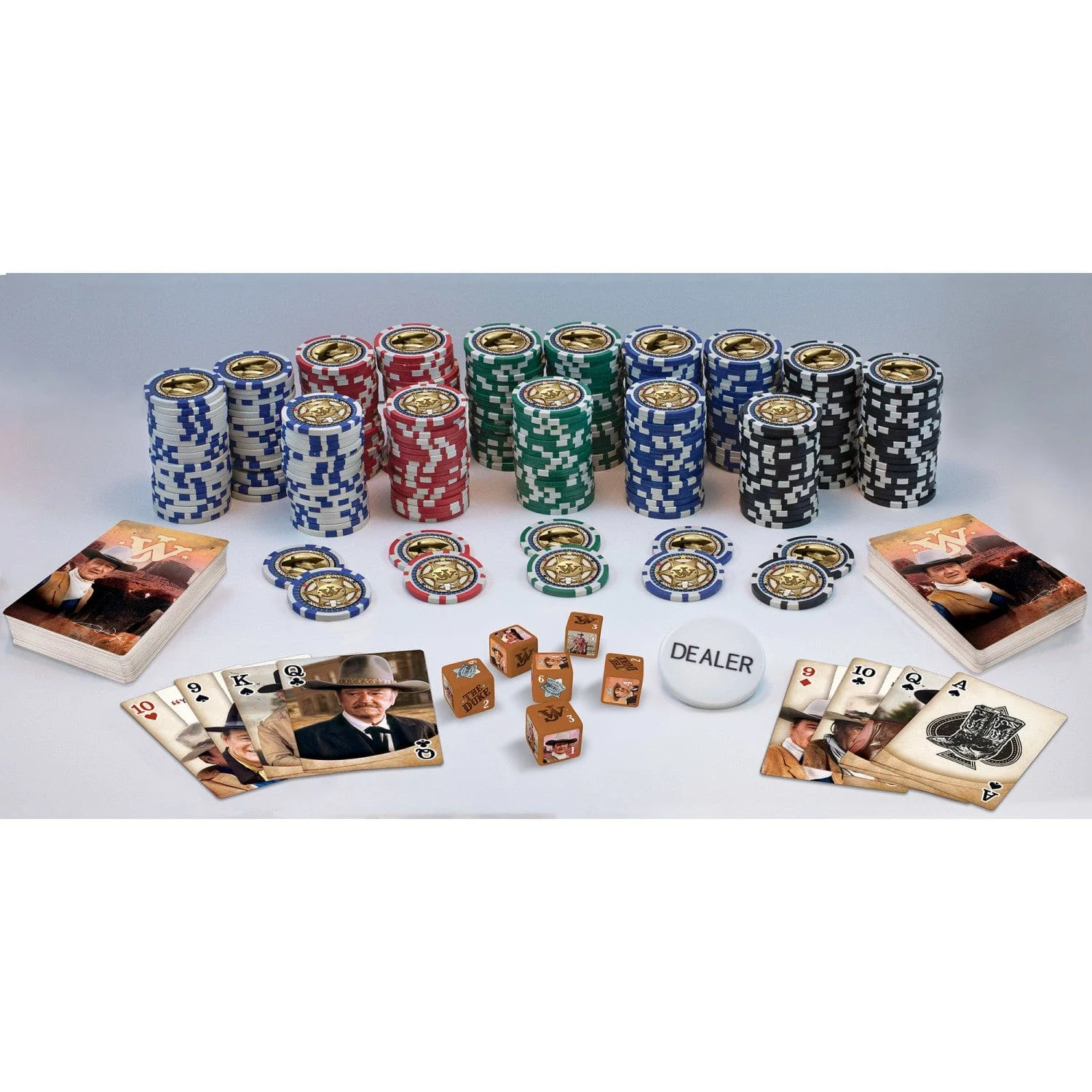 John Wayne 300 Piece Poker Set - Image 2