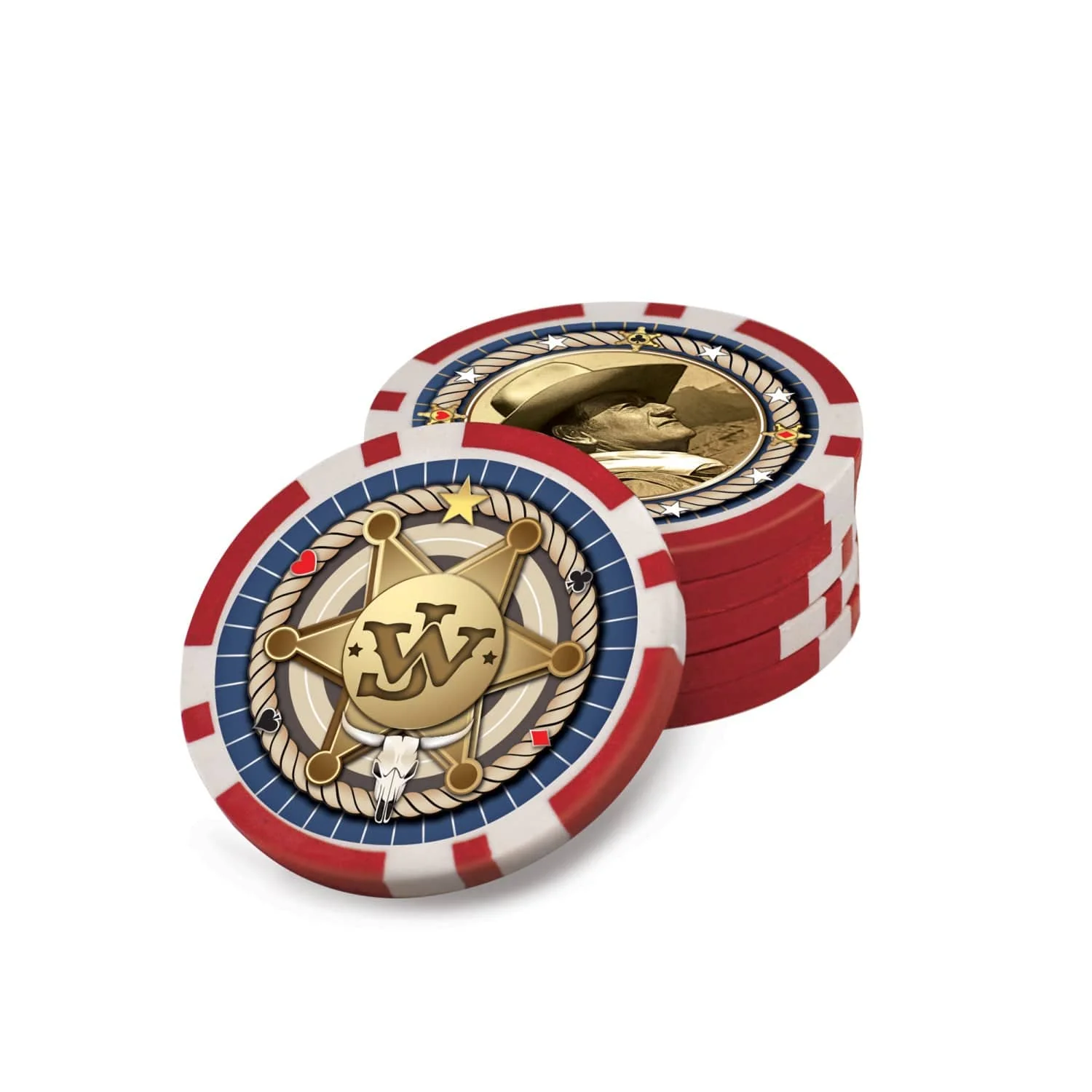 John Wayne 300 Piece Poker Set - Image 4
