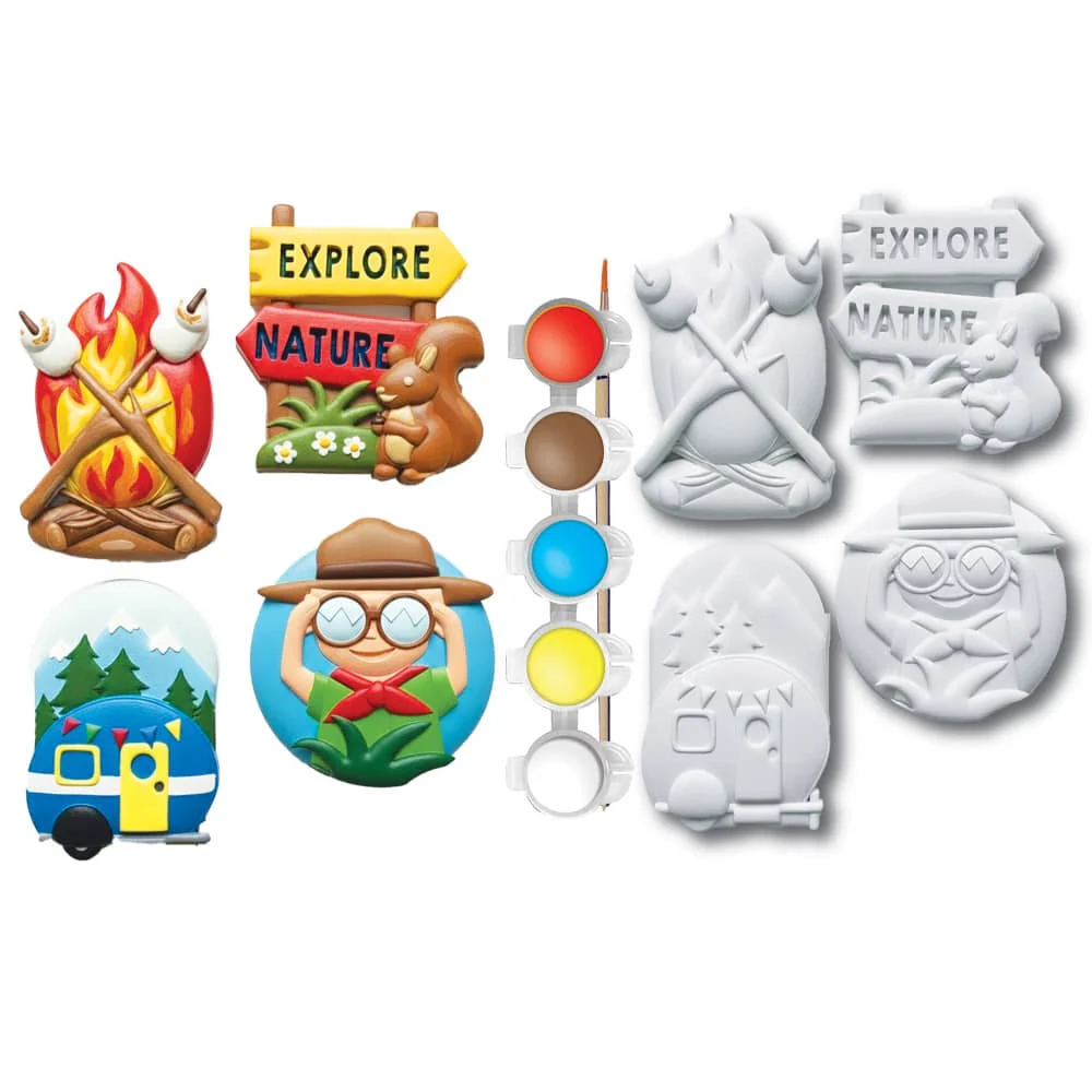 Jr. Ranger - 6-Pack Plaster Magnets Paint Kit - Image 2