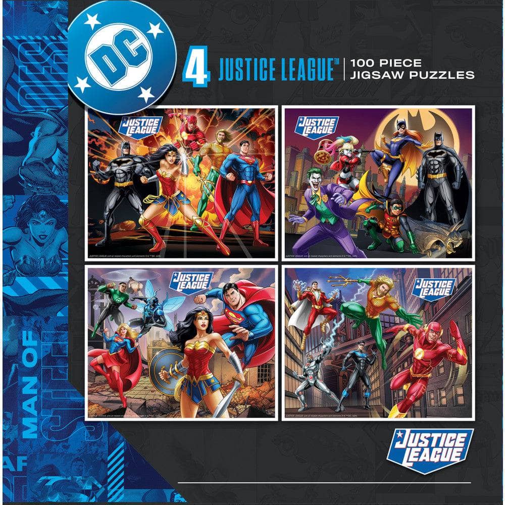 Justice League 4-Pack 100 Piece Jigsaw Puzzles - Image 7