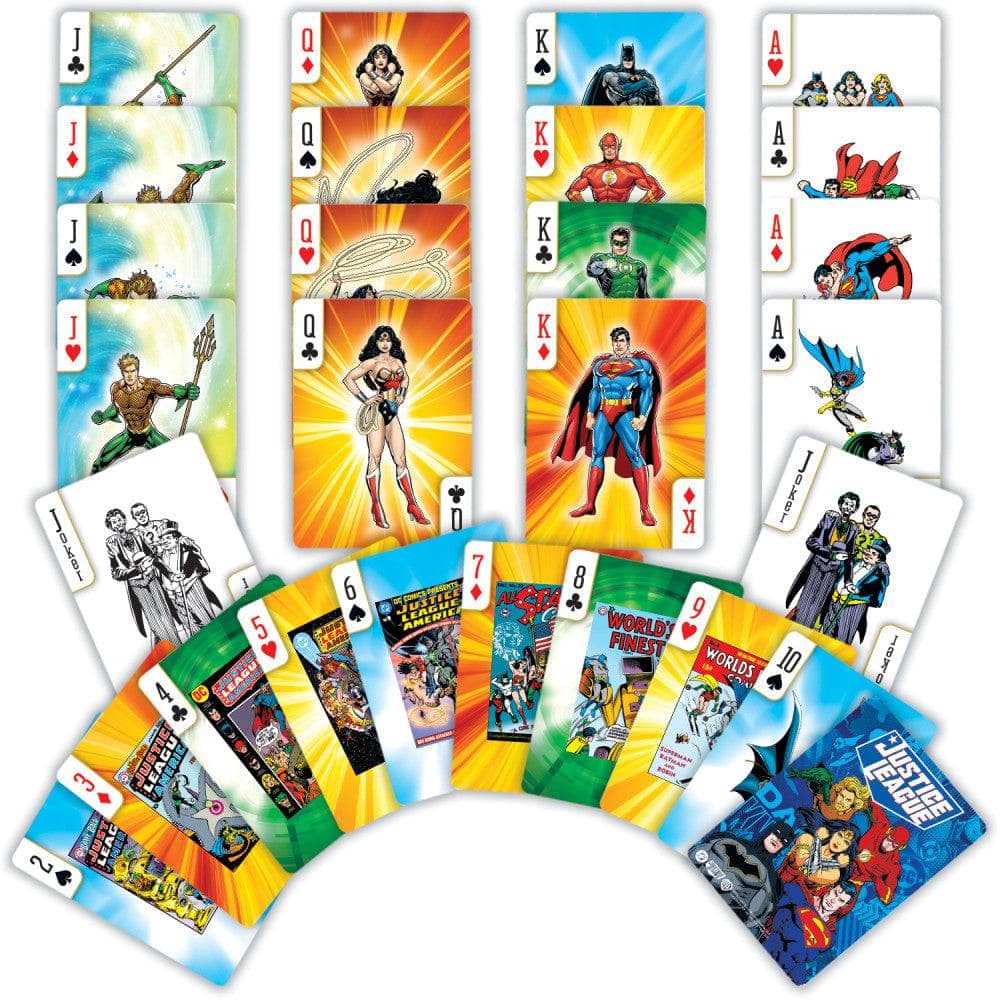 Justice League Playing Cards - 54 Card Deck - Image 2