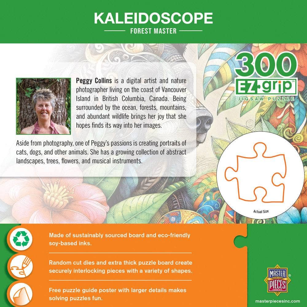 Kaleidoscope - Forest Master 300 Piece EZ Grip Jigsaw Puzzle - Image 3