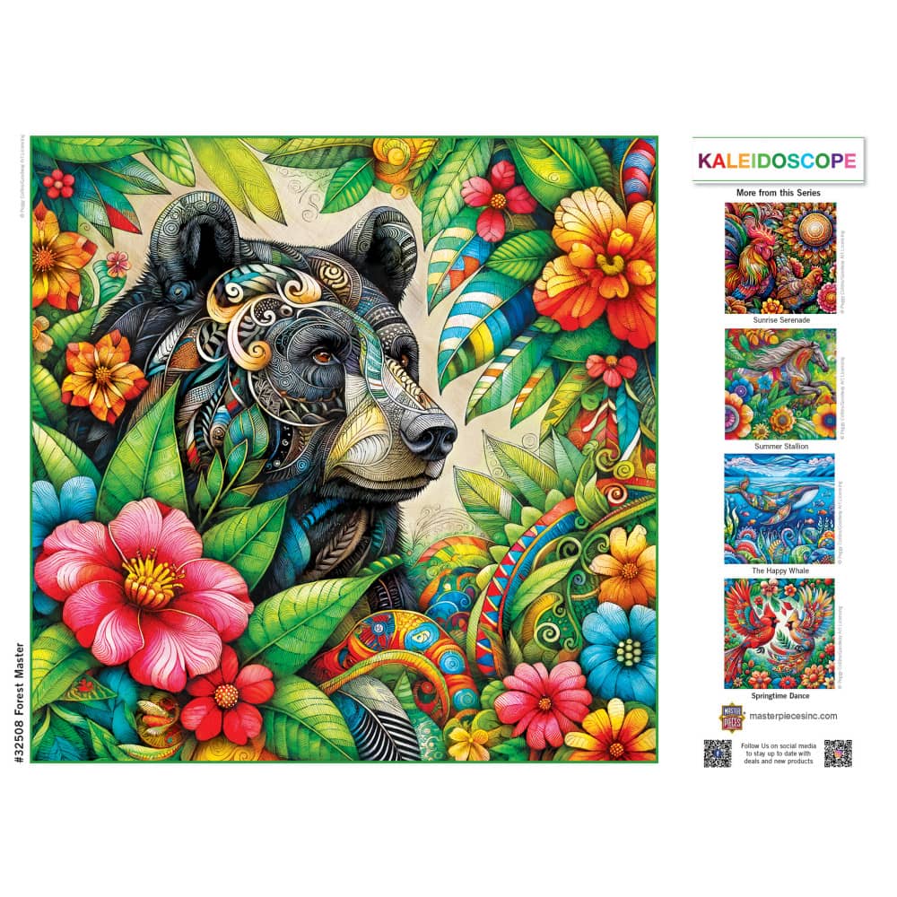 Kaleidoscope - Forest Master 300 Piece EZ Grip Jigsaw Puzzle - Image 4