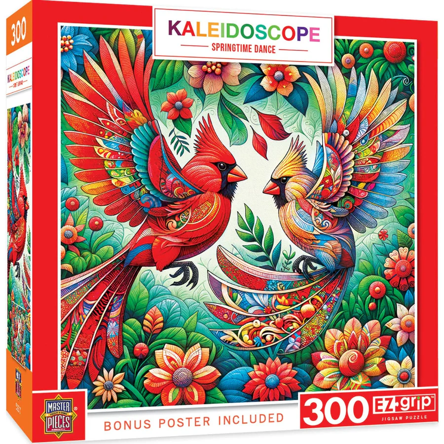 Kaleidoscope - Springtime Dance 300 Piece EZ Grip Jigsaw Puzzle