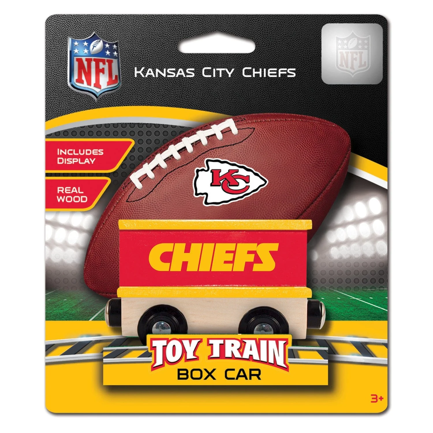 Kansas City Chiefs Toy Train Box Car - Image 2