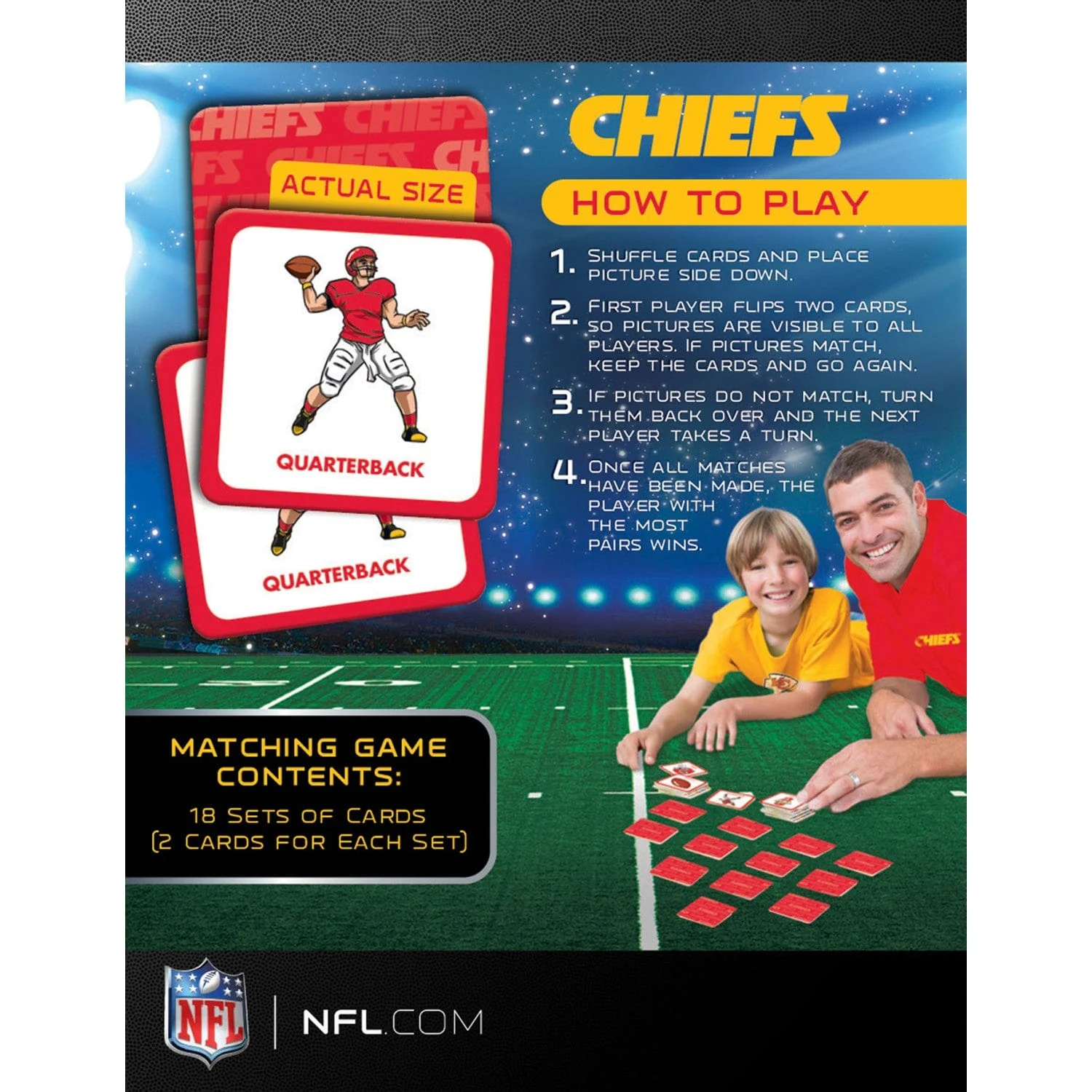 Kansas City Chiefs Matching Game - Image 3