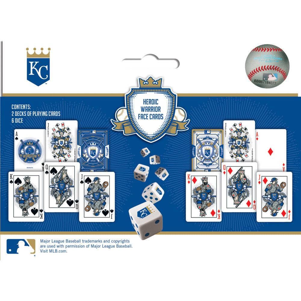 Kansas City Royals - 2-Pack Playing Cards & Dice Set - Image 3