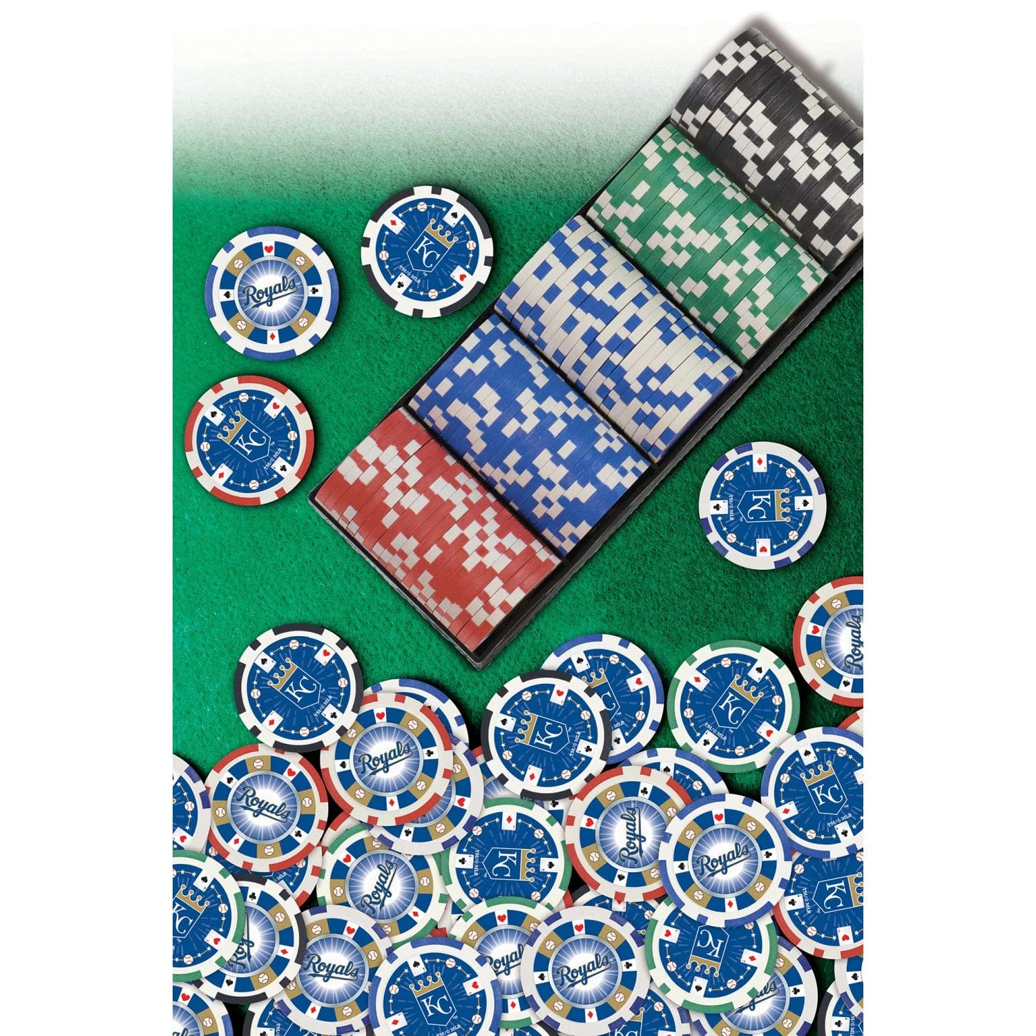 Kansas City Royals 100 Piece Poker Chips - Image 5