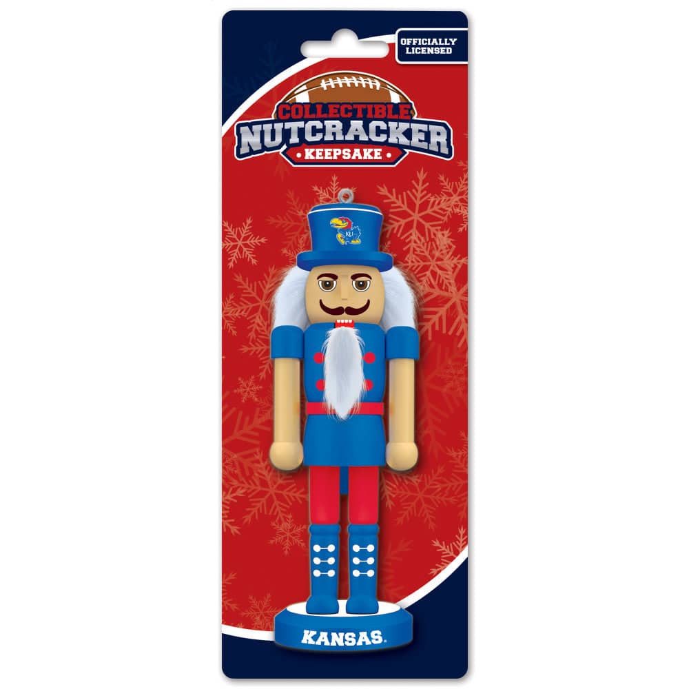 Kansas Jayhawks - Keepsake Nutcracker - Image 2