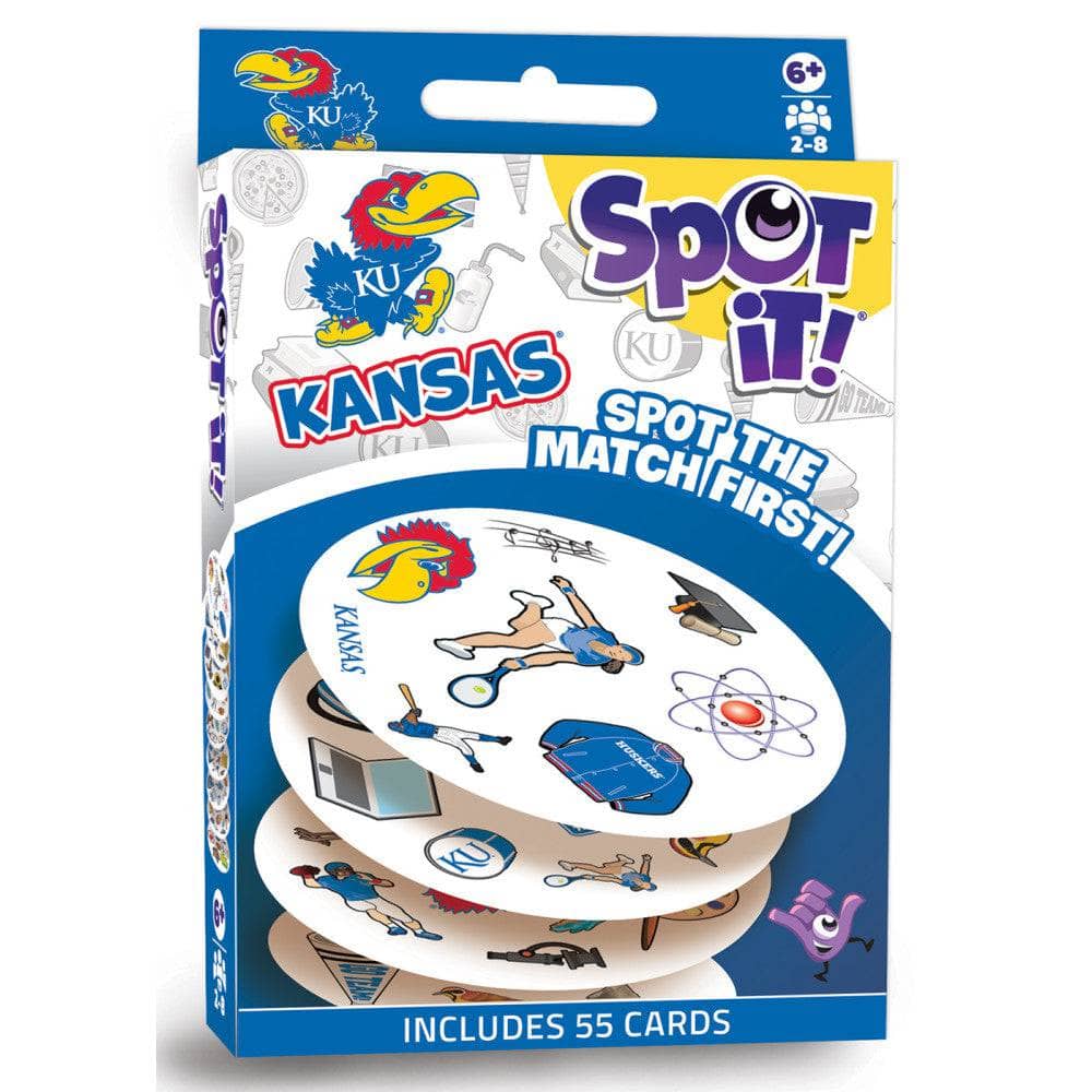 Kansas Jayhawks Spot It! Card Game