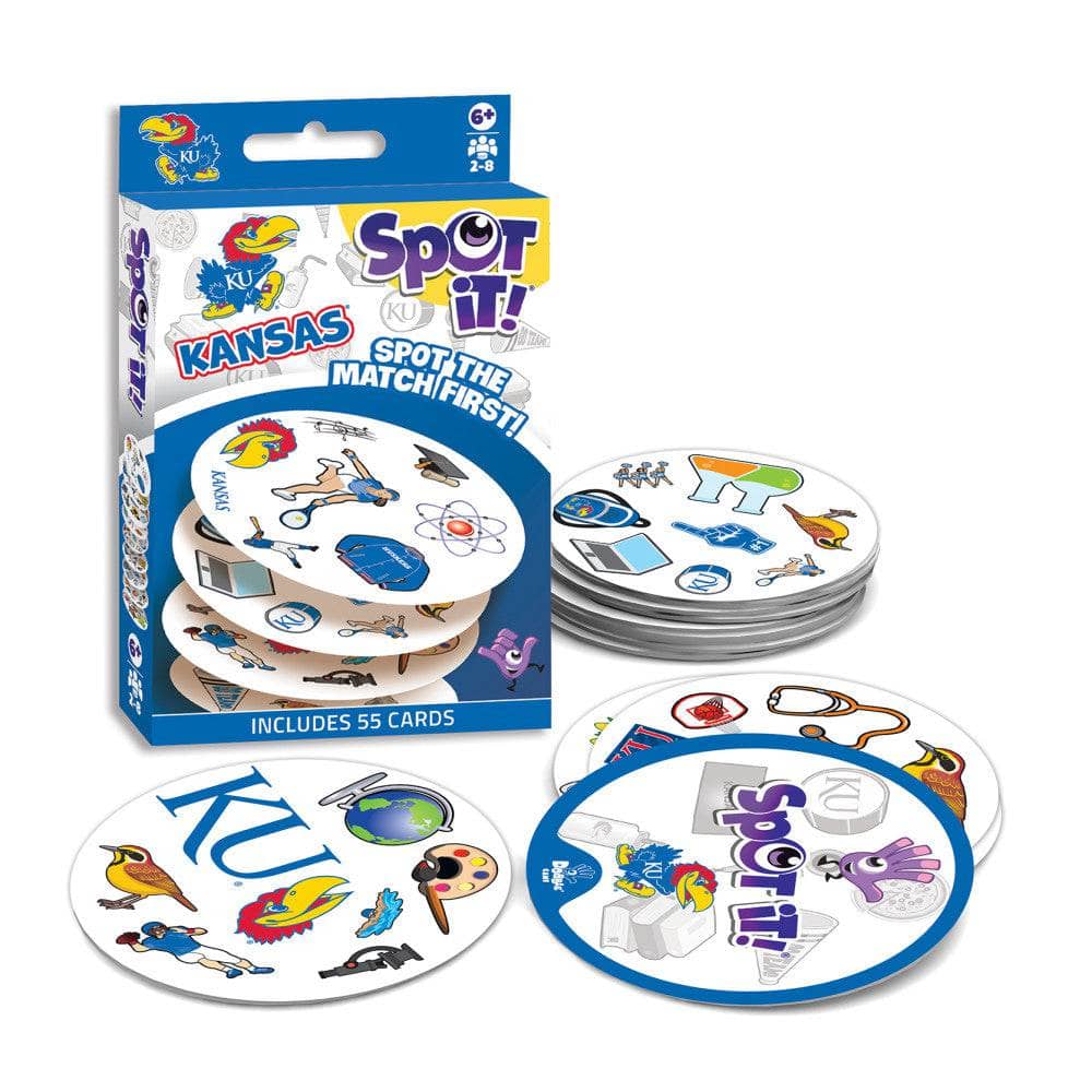 Kansas Jayhawks Spot It! Card Game - Image 2