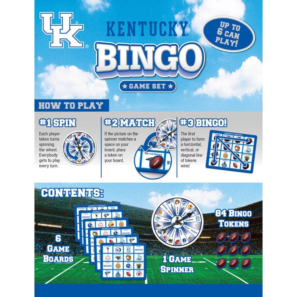Kentucky Wildcats NCAA Bingo Game - Image 3