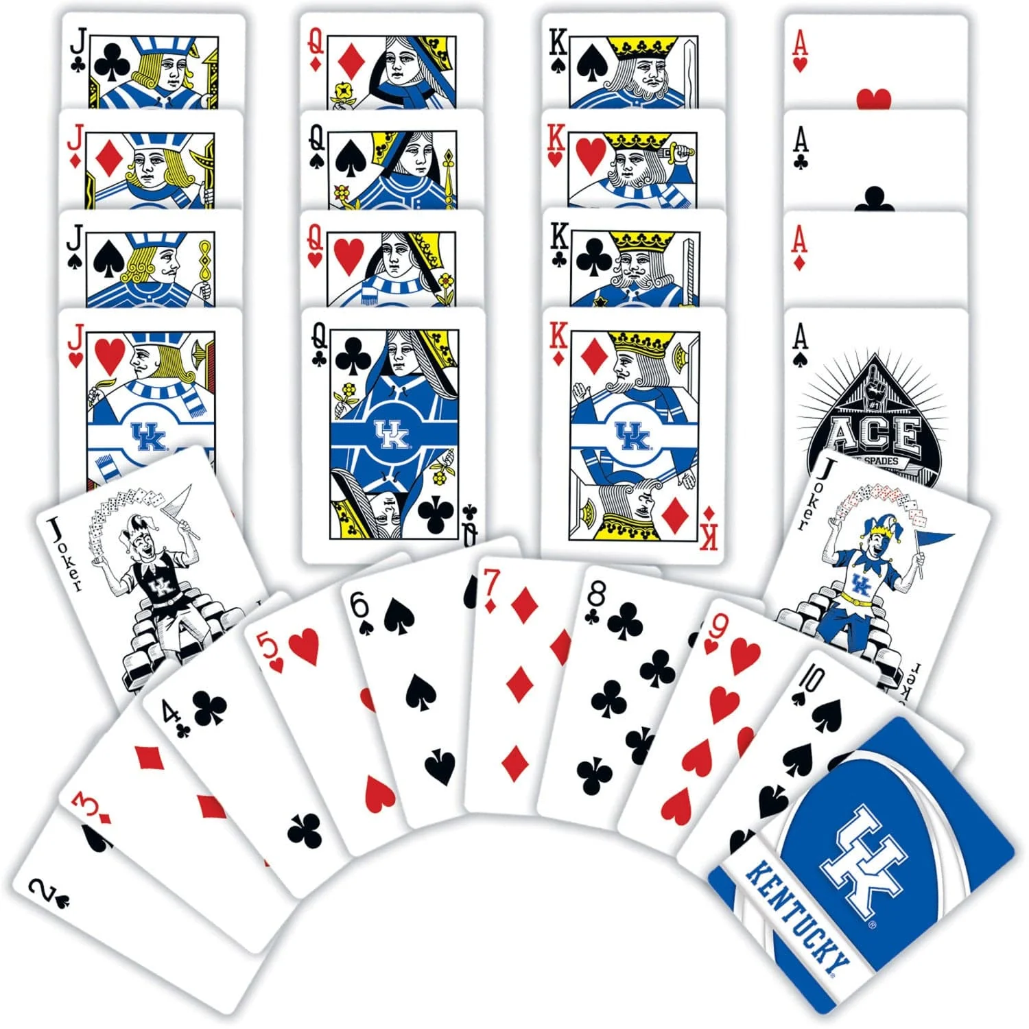 Kentucky Wildcats Playing Cards - 54 Card Deck - Image 2