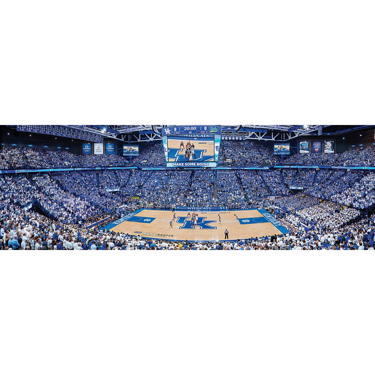 Kentucky Wildcats - 1000 Piece Panoramic Jigsaw Puzzle - Image 2