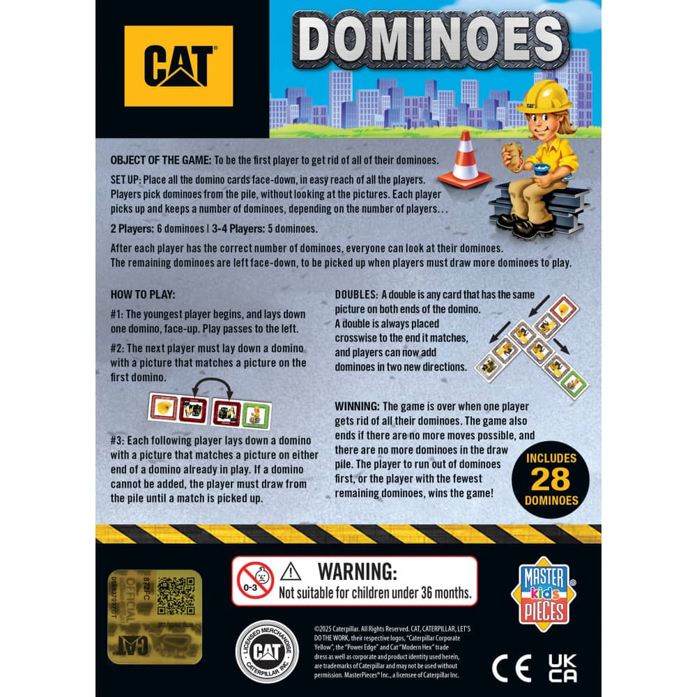 CAT - Caterpillar Picture Dominoes - Image 3
