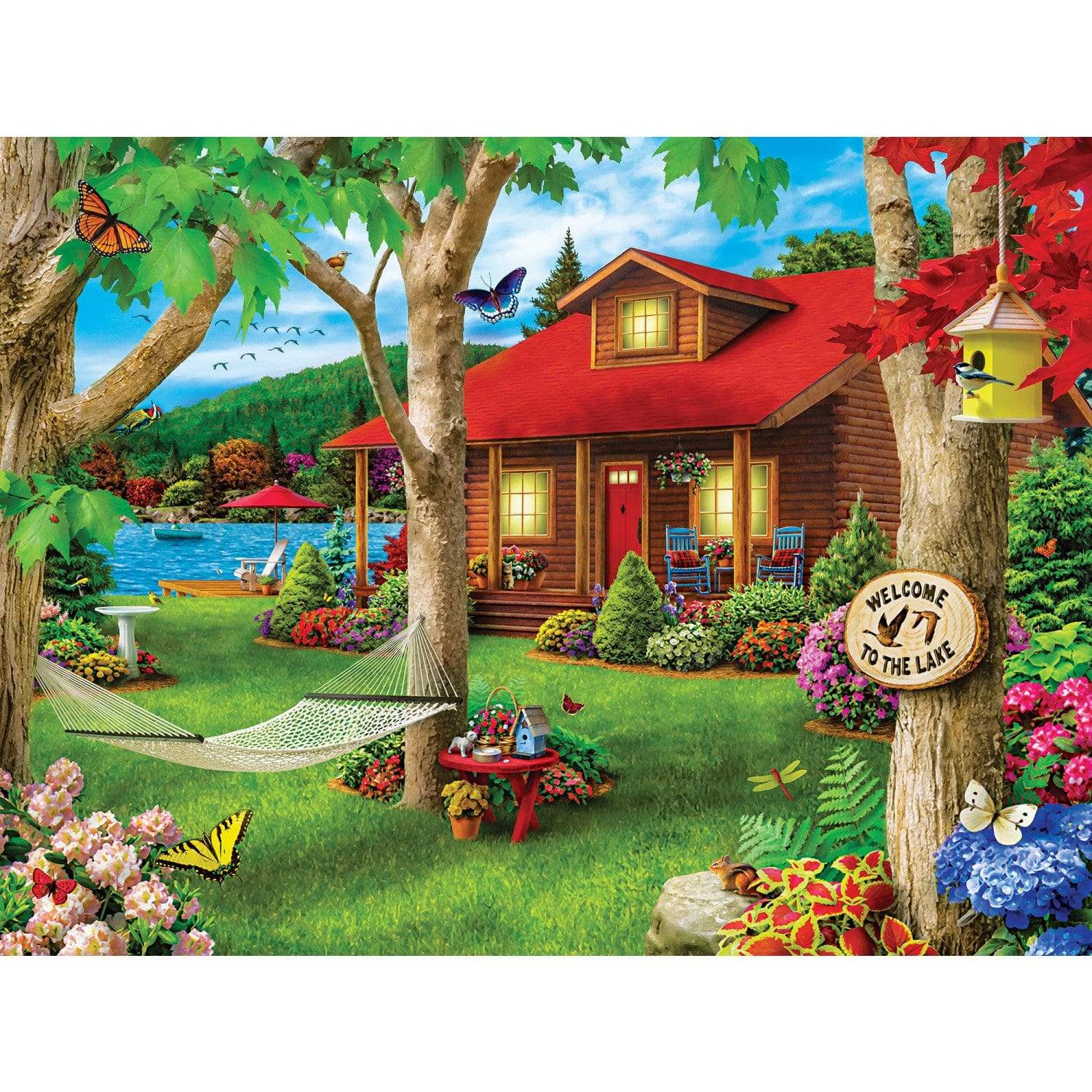 Lakeside Retreat - Jigsaw Puzzle