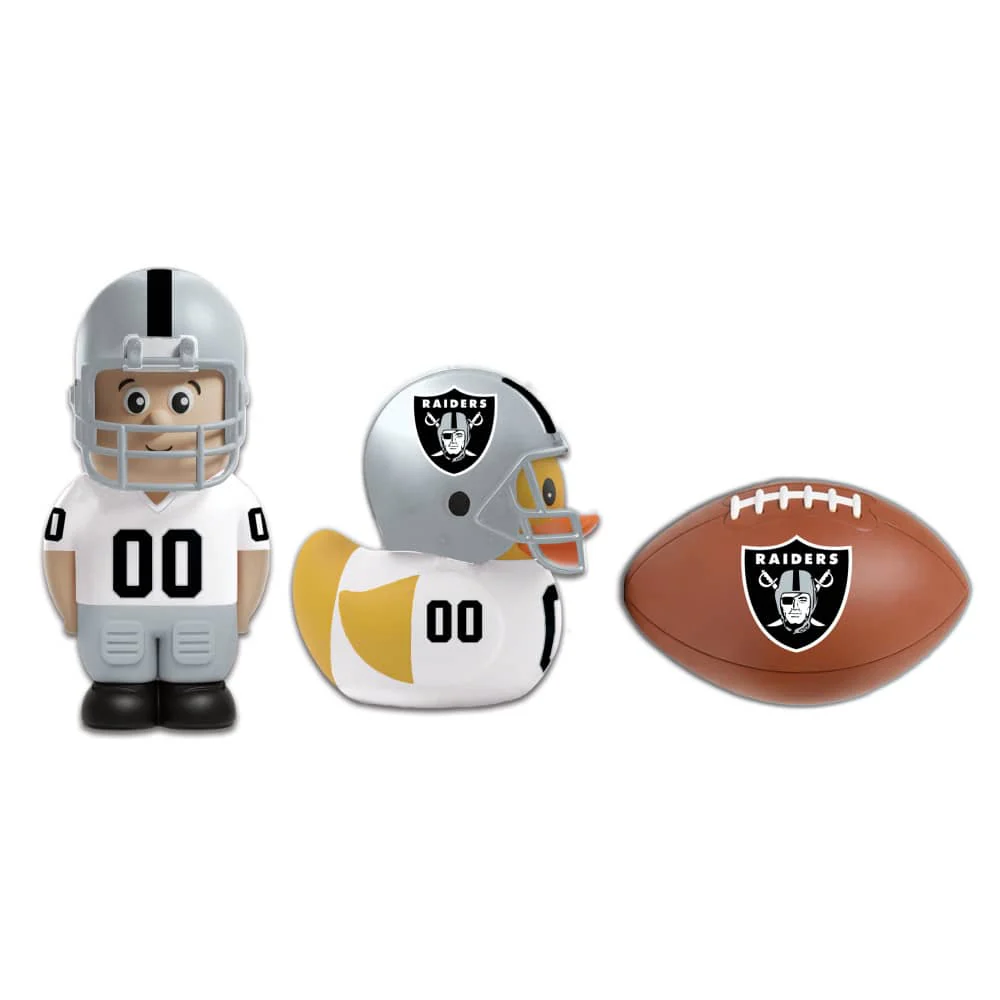 Bathletes - Las Vegas Raiders NFL Bath Toys - Image 2