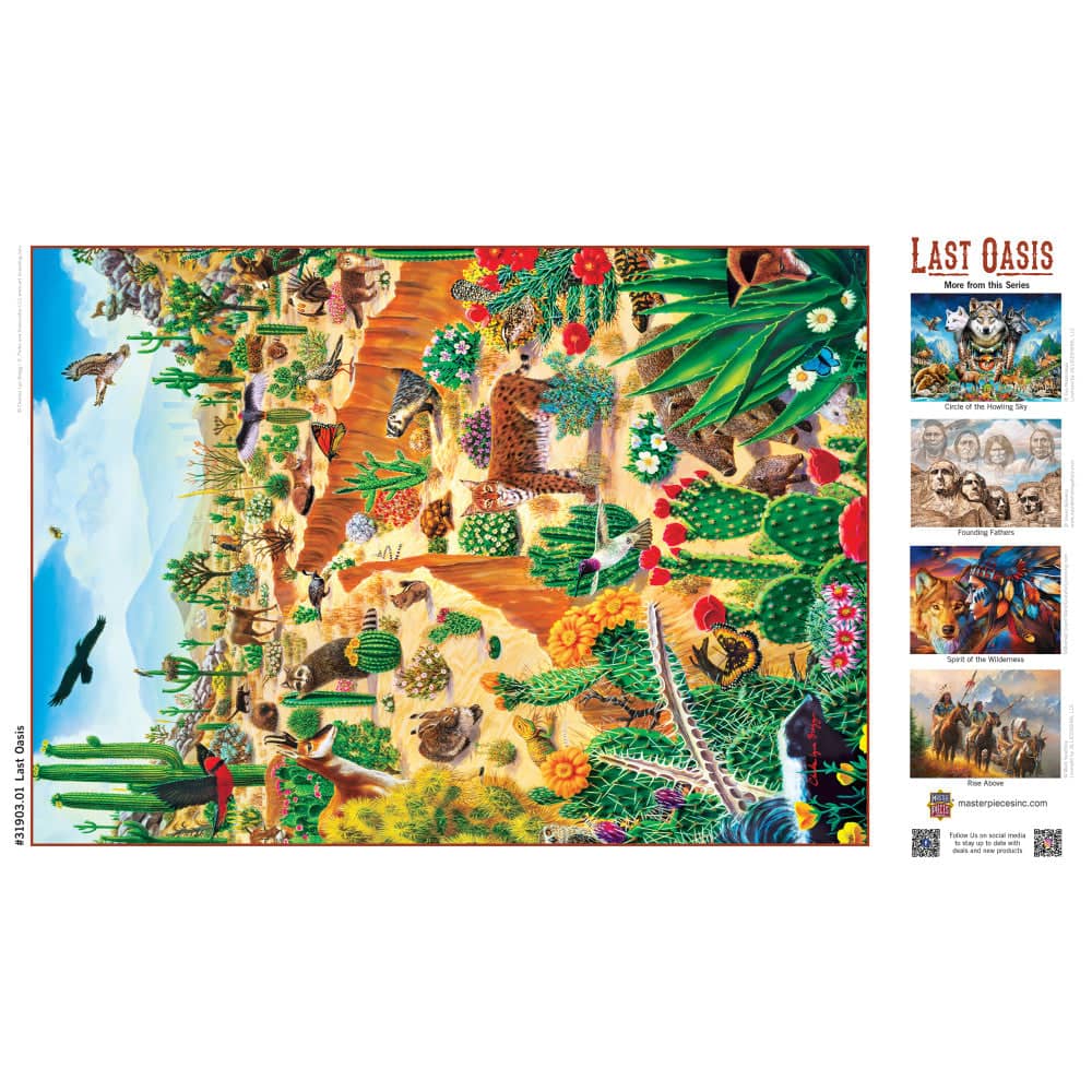 Last Oasis 500 Piece Jigsaw Puzzle - Image 4