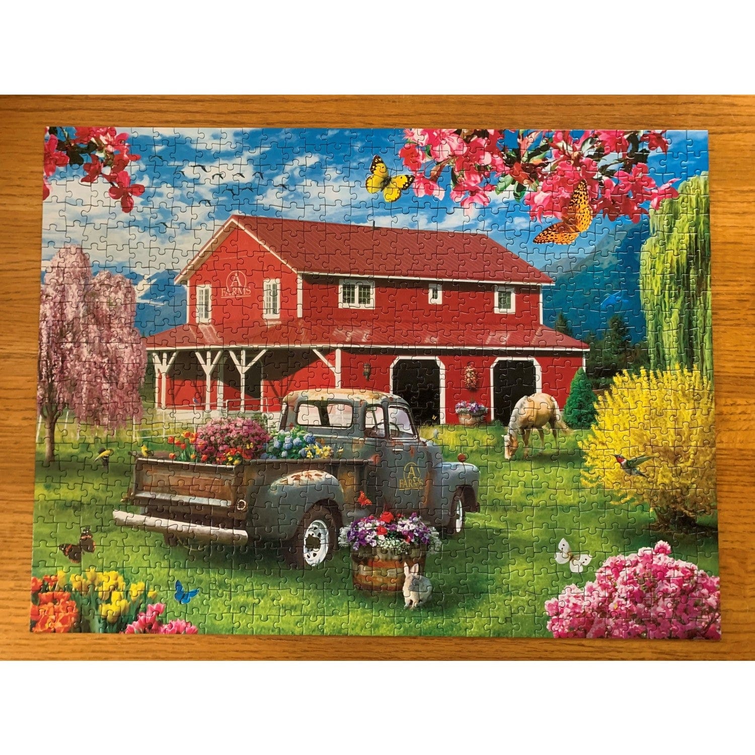 Lazy Days - A Farm's Alive 750 Piece Jigsaw Puzzle - Image 5