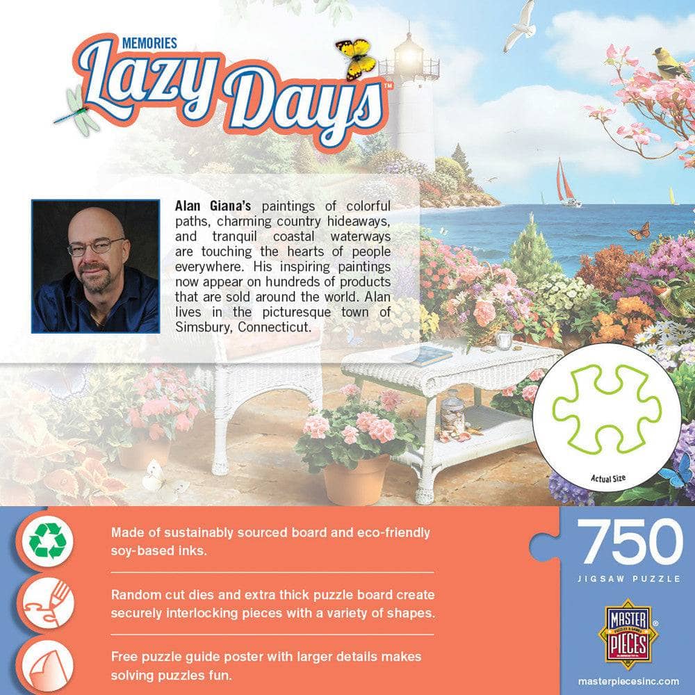 Lazy Days - Memories 750 Piece Jigsaw Puzzle - Image 3