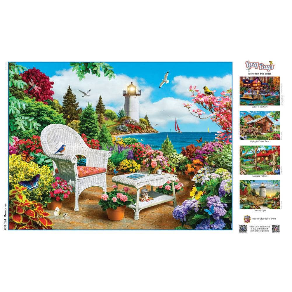 Lazy Days - Memories 750 Piece Jigsaw Puzzle - Image 4