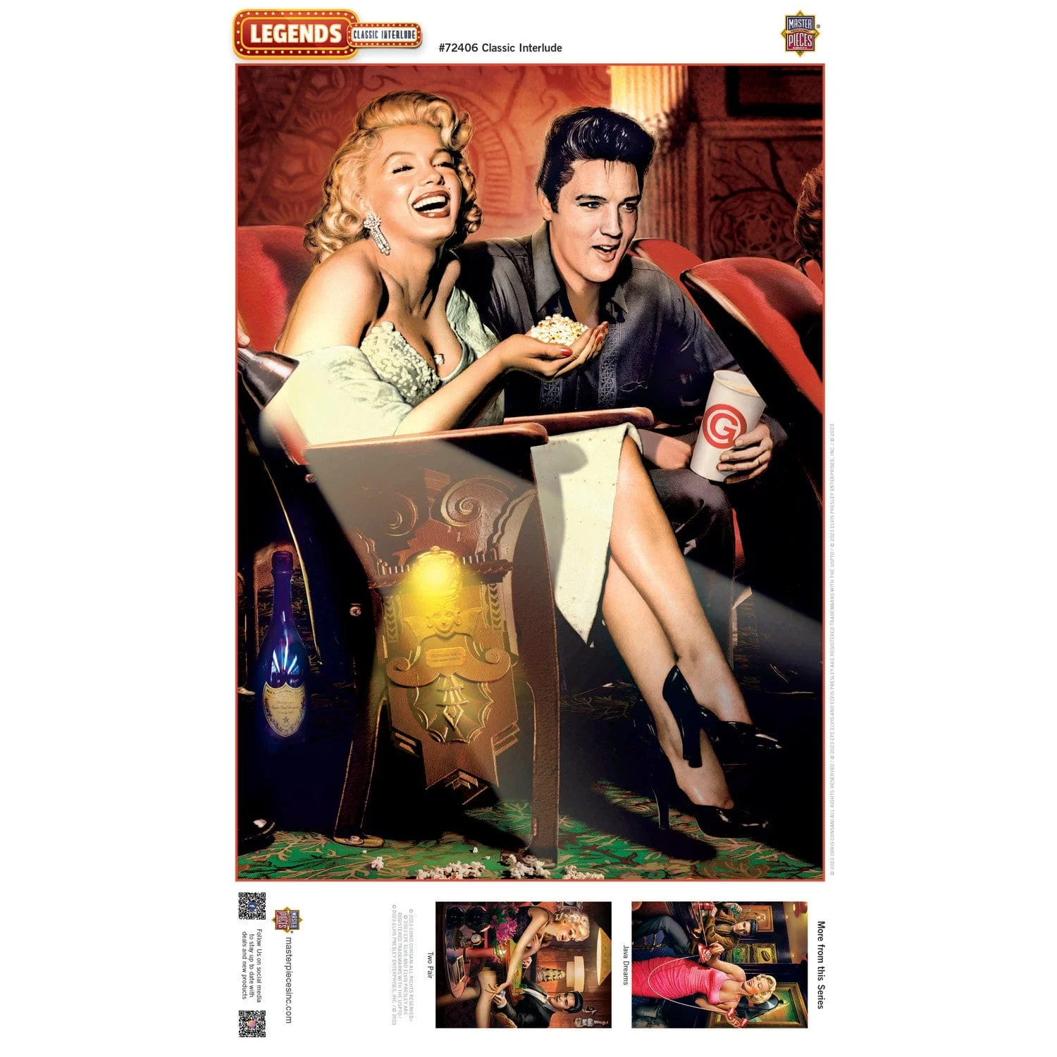 Legends - Classic Interlude 1000 Piece Jigsaw Puzzle - Image 4