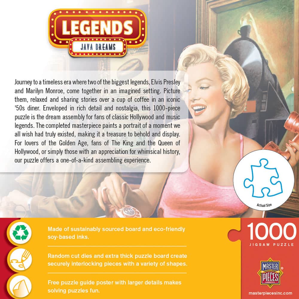 Legends - Java Dreams 1000 Piece Jigsaw Puzzle - Image 3