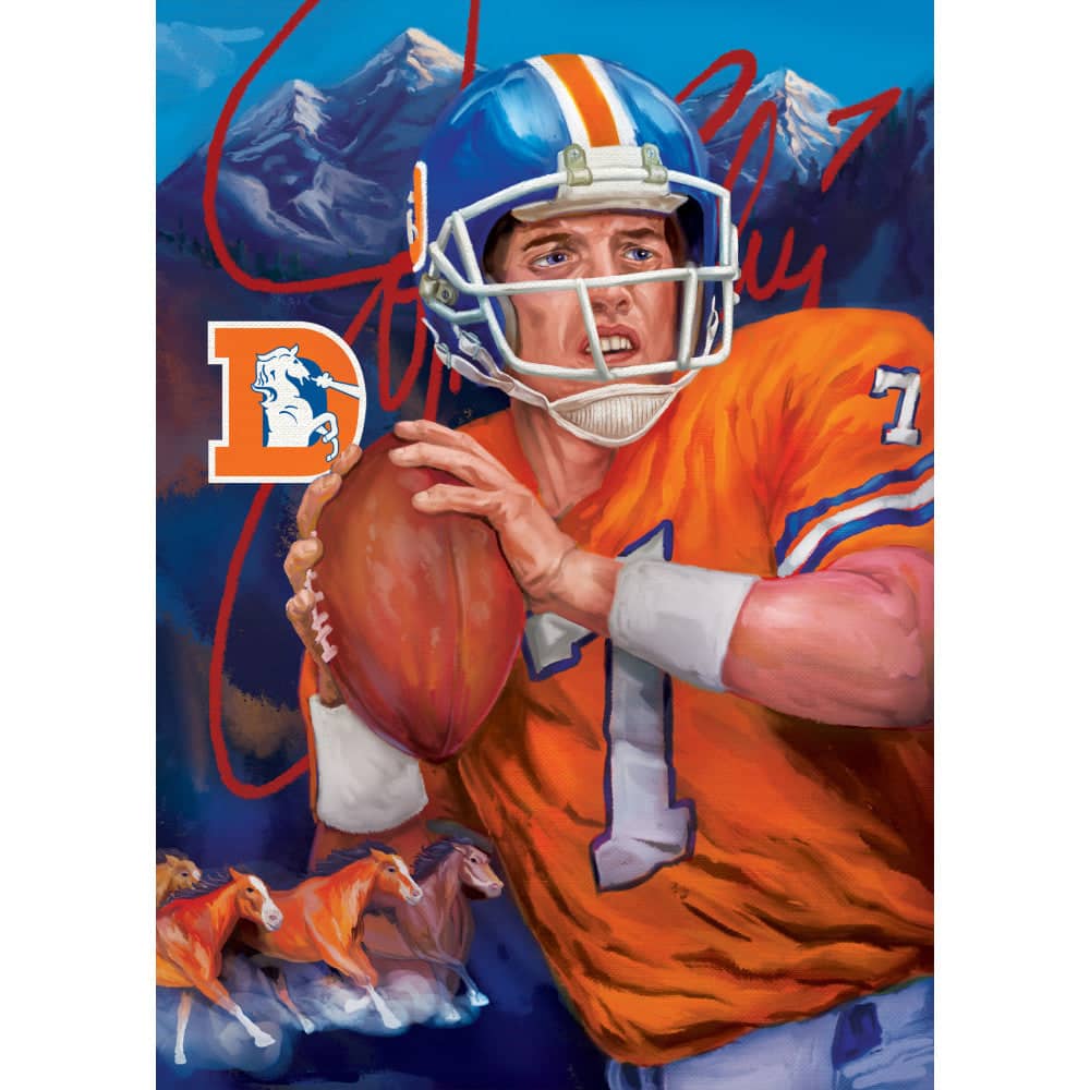 Legends of the Game - John Elway - Jigsaw Puzzle