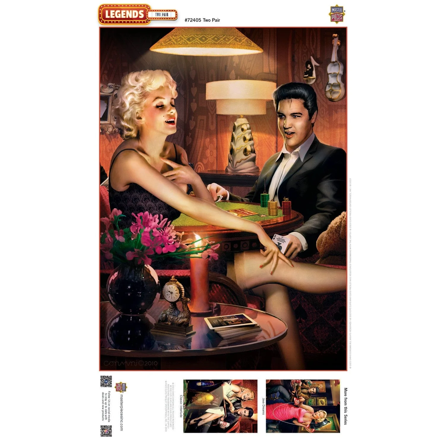 Legends - Two Pair 1000 Piece Jigsaw Puzzle - Image 4