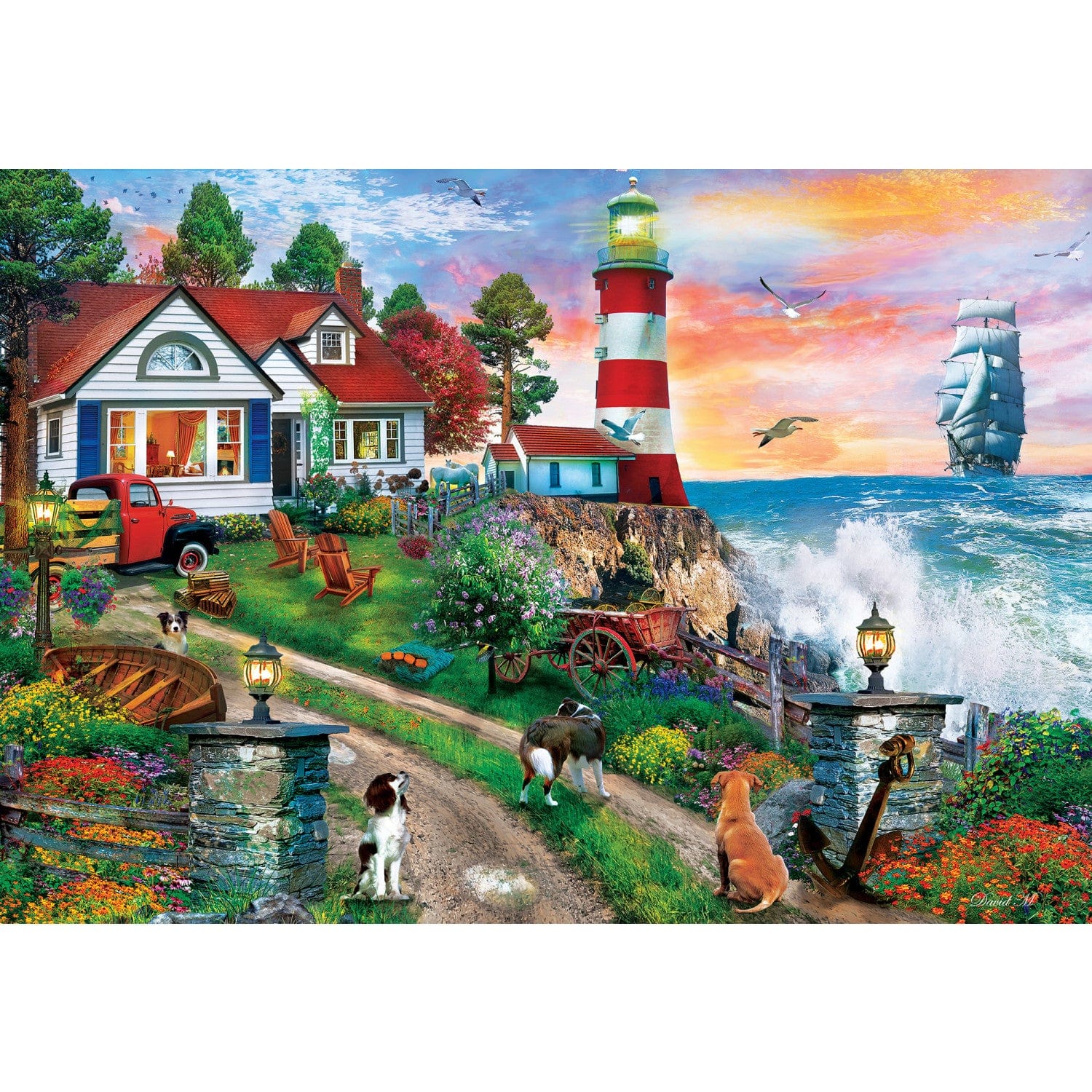 Lighthouse Keepers - Jigsaw Puzzle