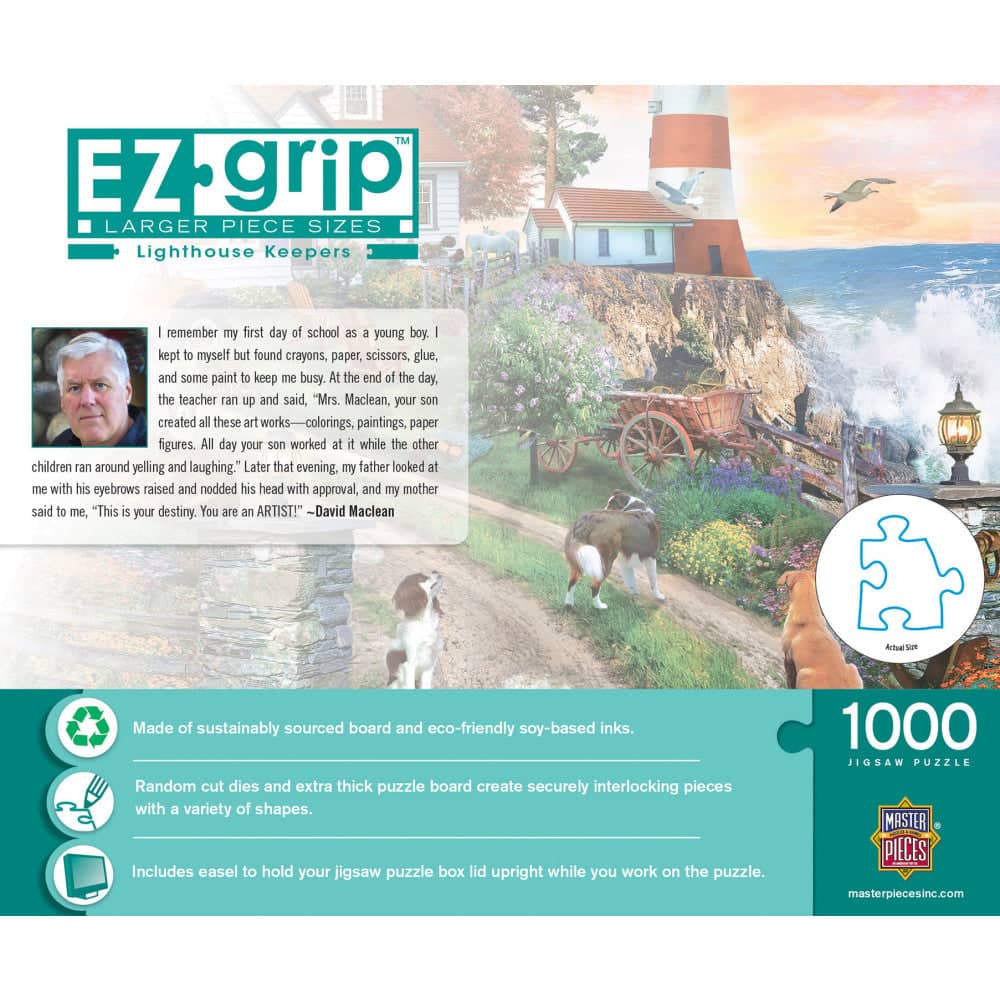 EZ Grip - Lighthouse Keepers 1000 Piece Jigsaw Puzzle - Image 3