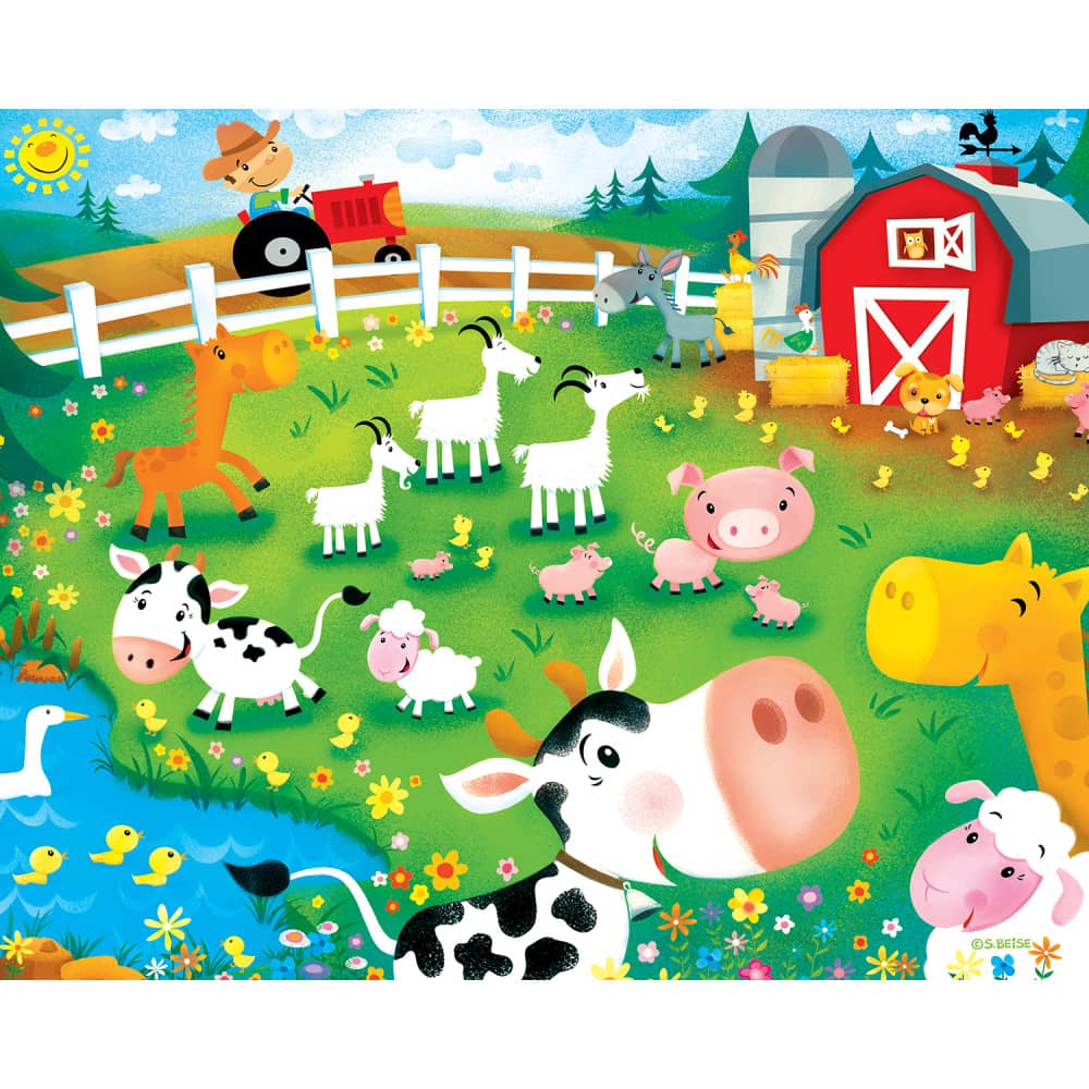 Lil Puzzler 48 Piece Jigsaw Puzzles 4-Pack - Image 5