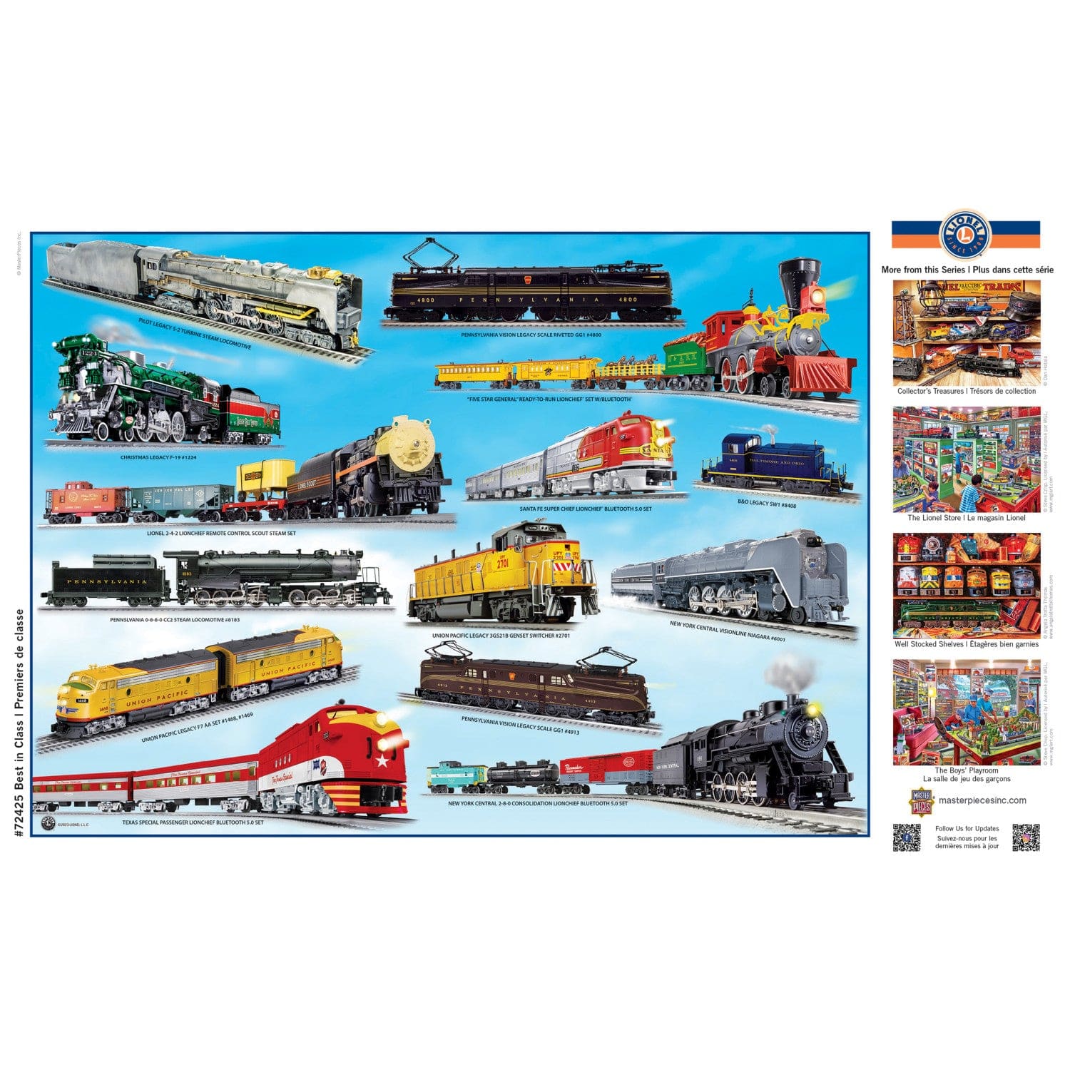 Lionel Trains - Best in Class 1000 Piece Jigsaw Puzzle - Image 4