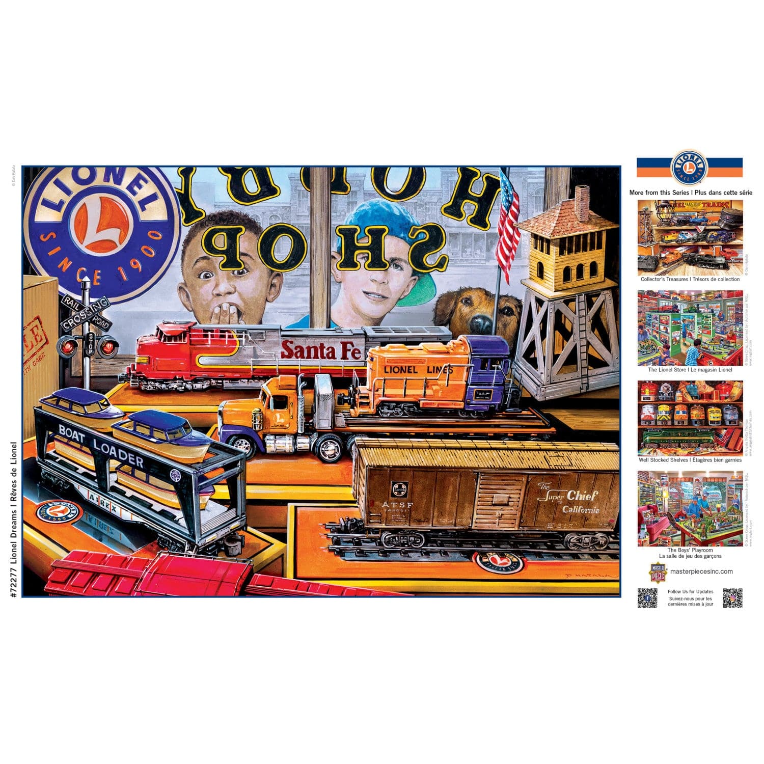 Lionel Trains - Lionel Dreams 1000 Piece Jigsaw Puzzle - Image 4