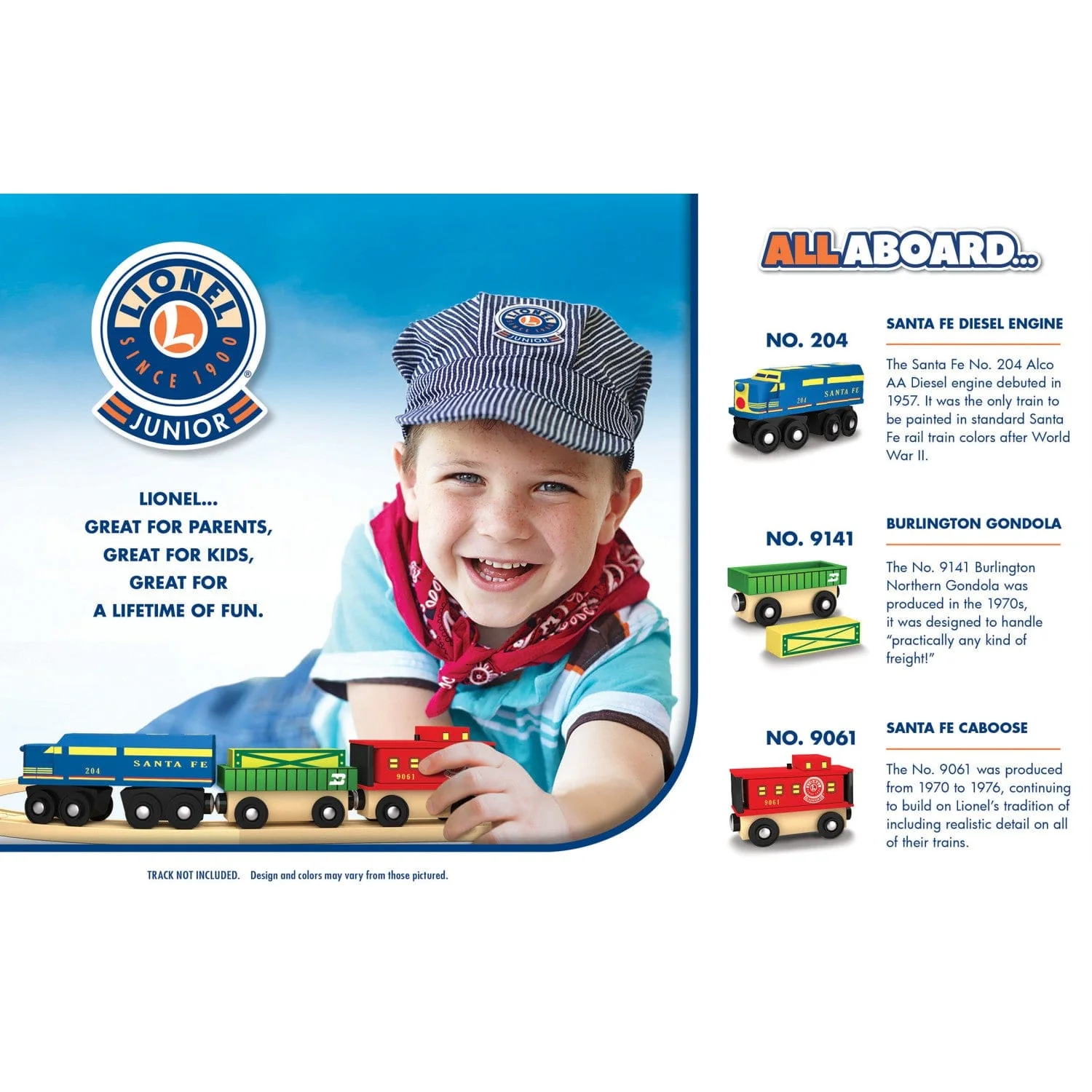 Lionel - Santa Fe Cargo Toy Train Set - Image 3