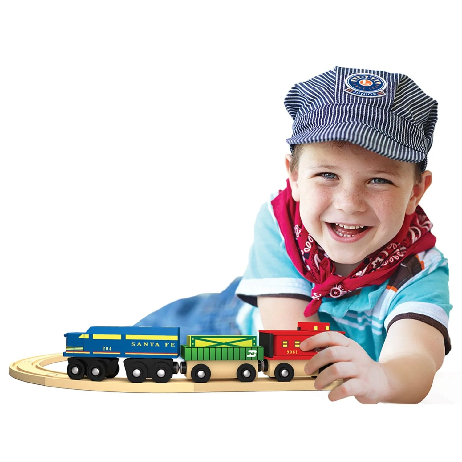 Lionel - Santa Fe Cargo Toy Train Set - Image 5